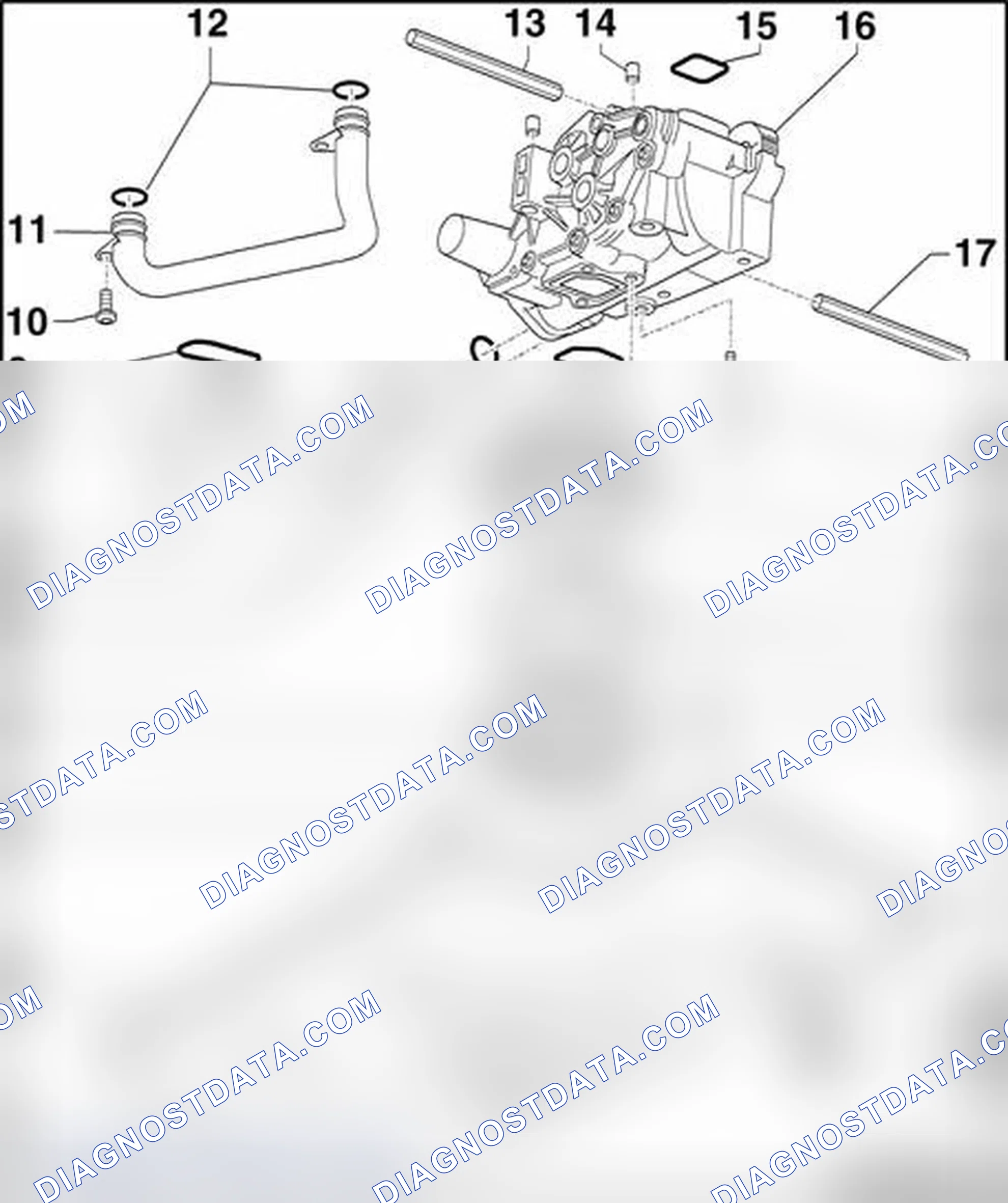 Scheme 412: Oil pump, lower section of oil pan, component overview