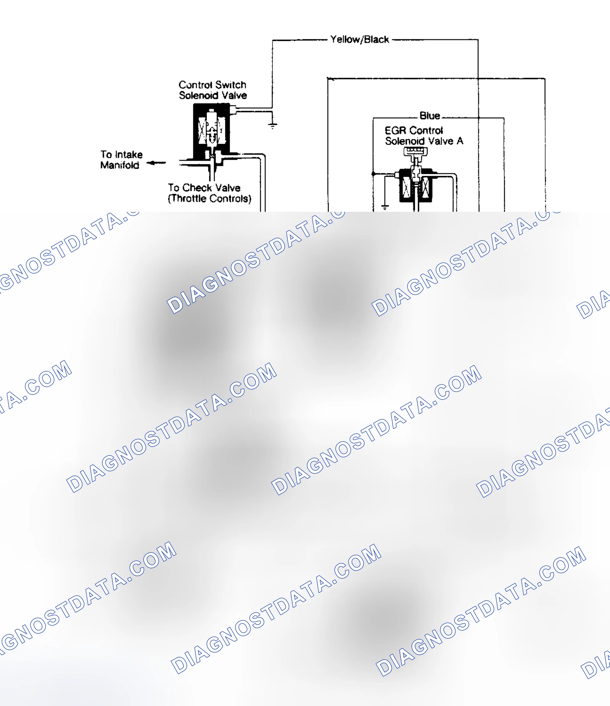 Scheme 3: Exhaust Gas Recirculation System (Accord)