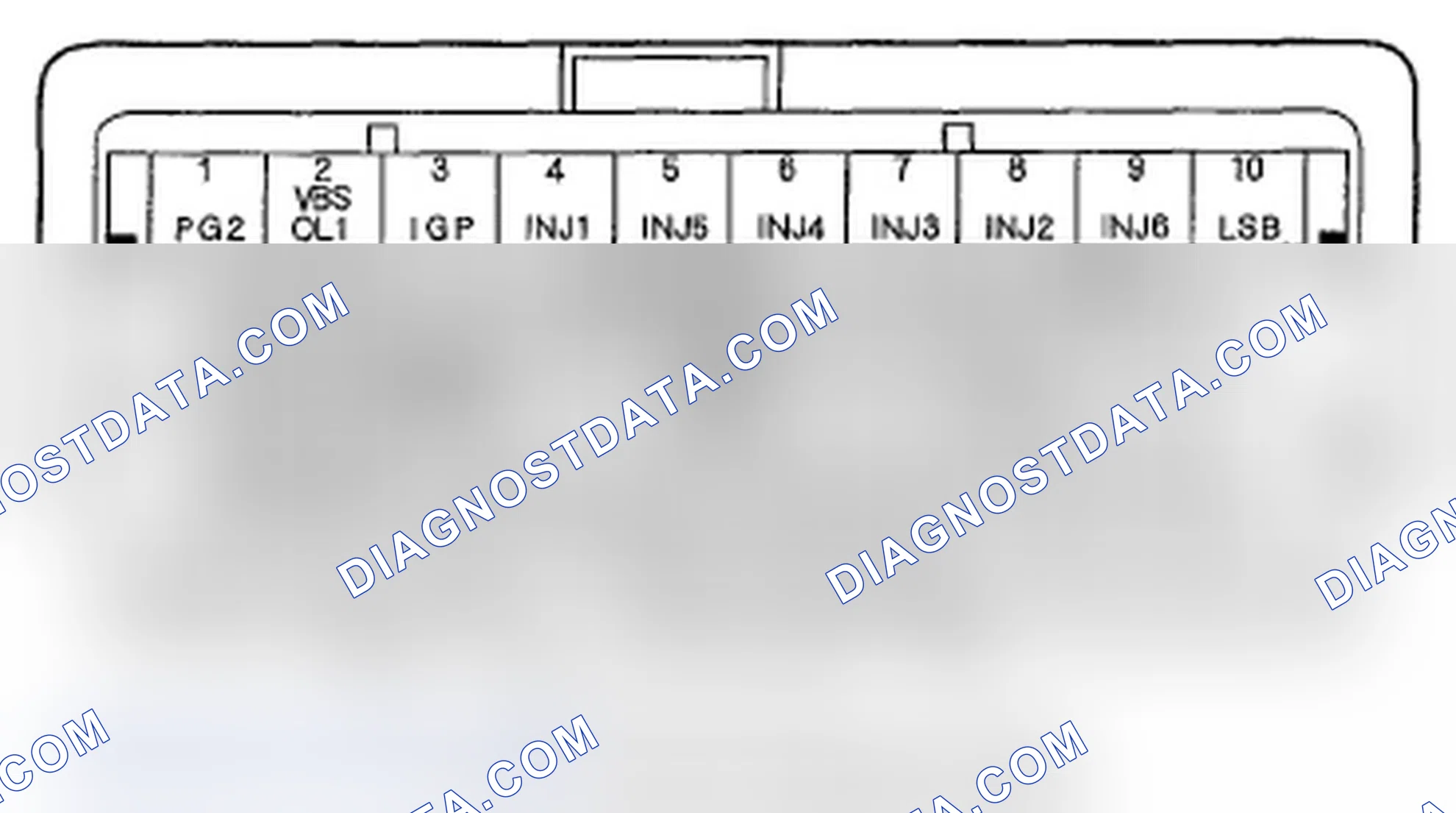 Scheme 198: PCM Inputs and Outputs at Connector B (delta) (49P)