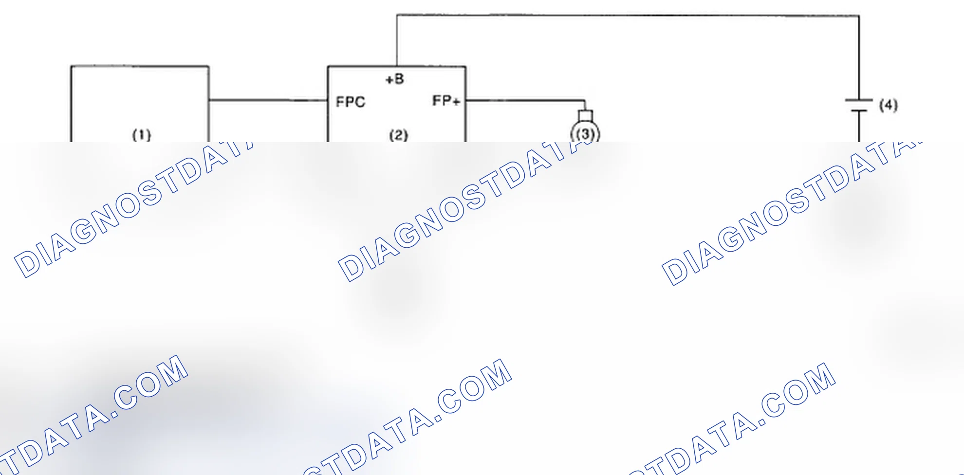 Scheme 140: Fuel Pump Primary Circuit Diagram