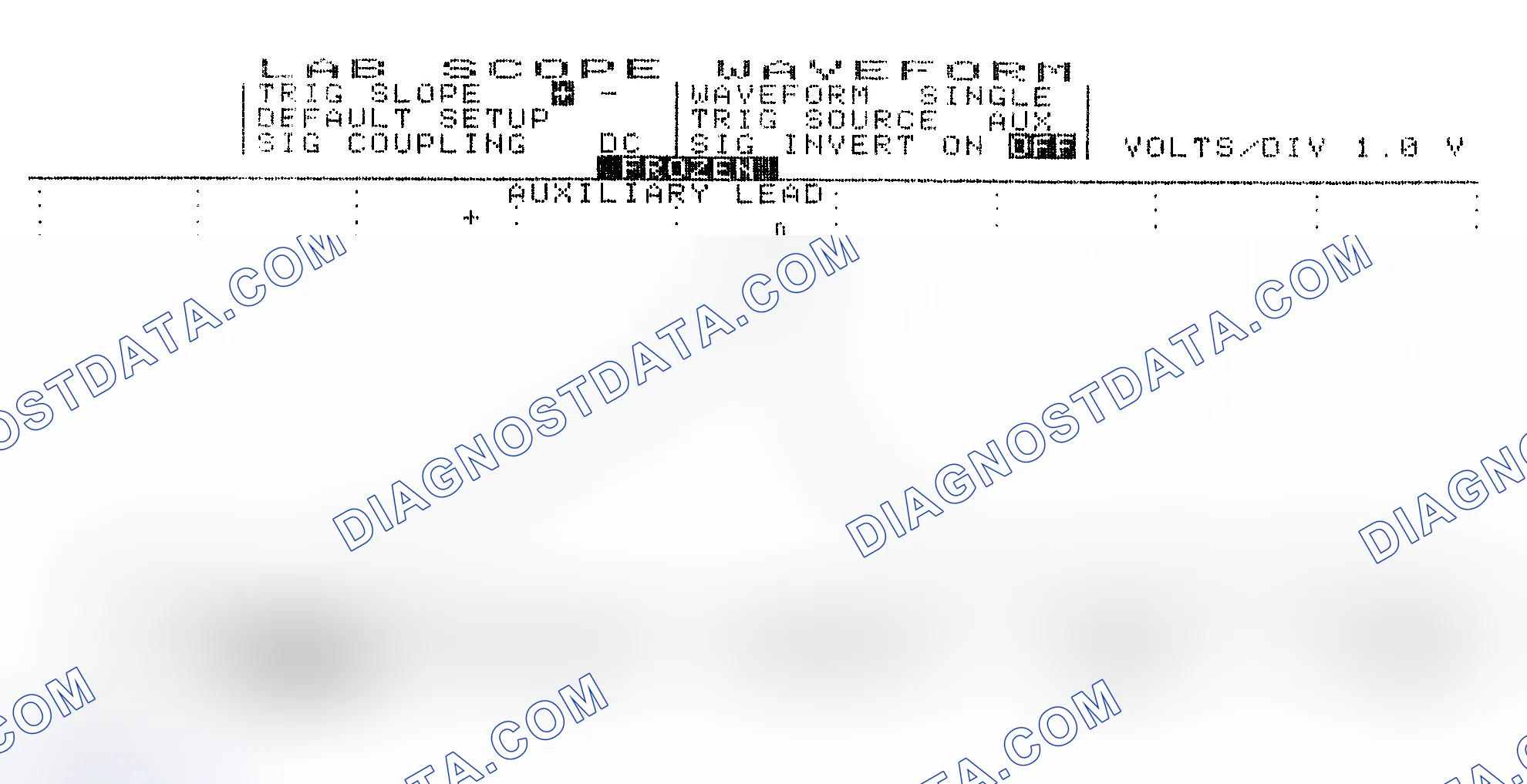 Scheme 19: Single Injector w/Excessive Current Flow - Current Pattern