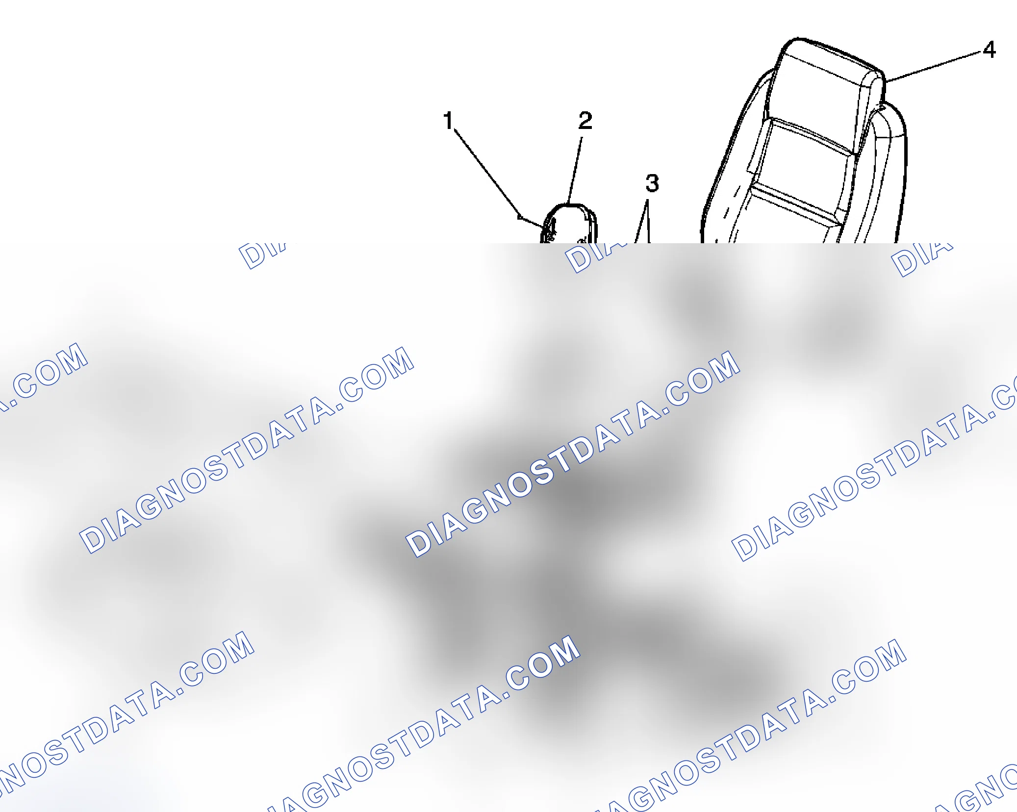 Scheme 20: Seat Cushion Cover and Pad Replacement - Rear (Bucket)