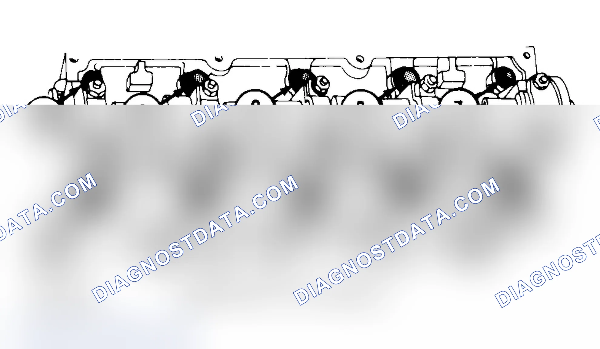 Scheme 3: Typical Cylinder Head Tightening or Loosening Sequence