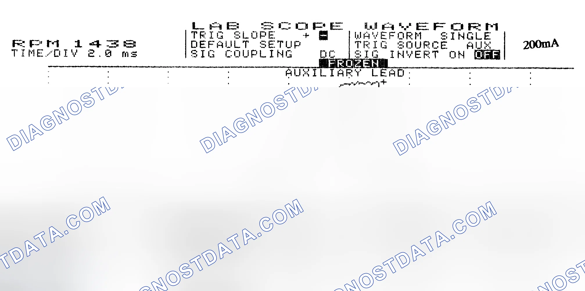Scheme 15: Single Injector w/Normal Current Flow - Current Pattern