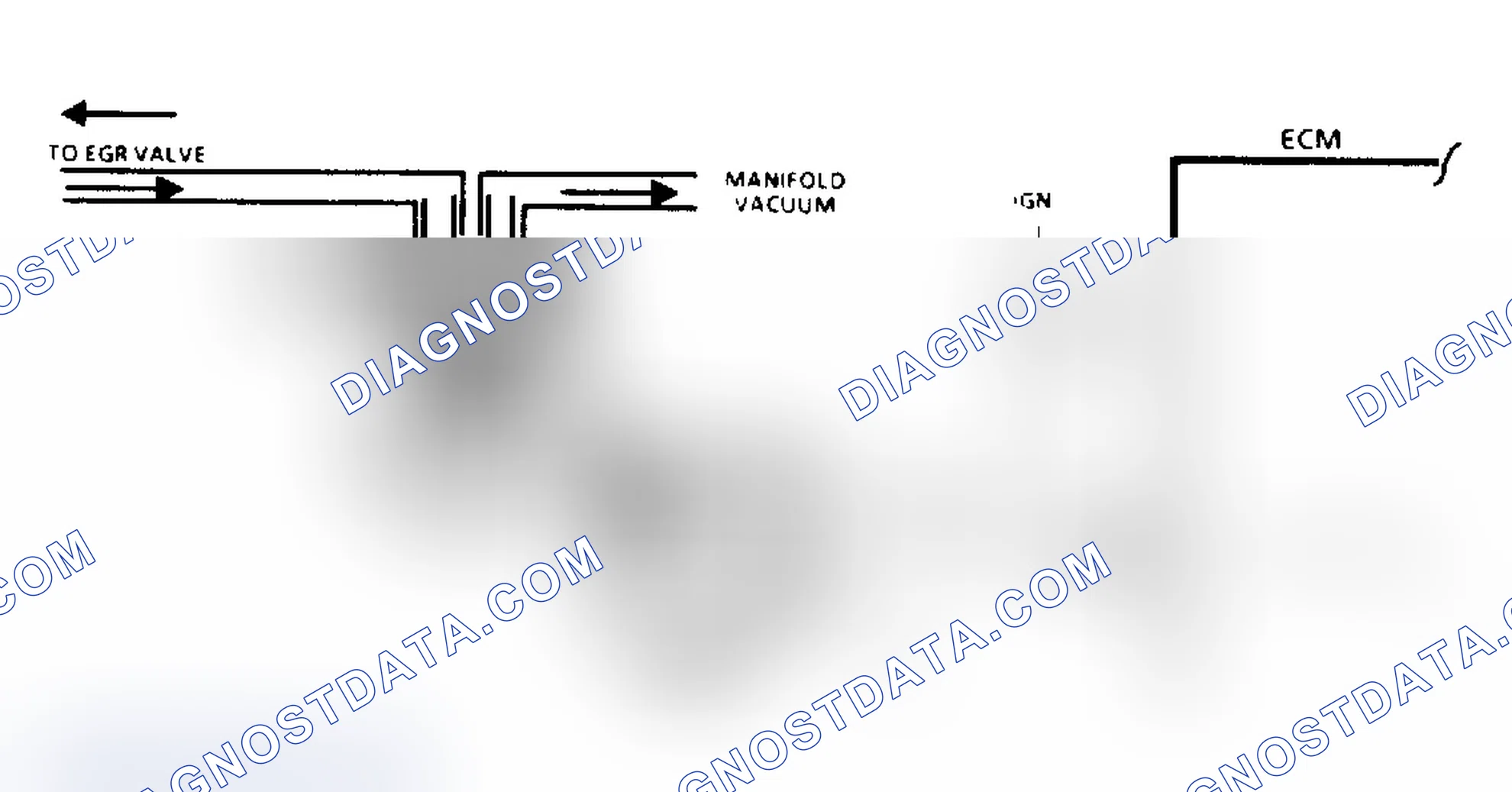 Scheme 147: EGR System Check Schematic (2.8/4.3L "S/T" & 5.7/7.4L Over 8500 GVW)
