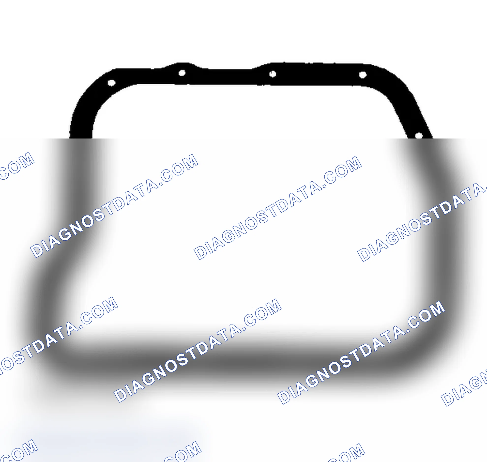 Scheme 2: Identifying Oil Pan Gasket (36RH, 46RE & 47RE)