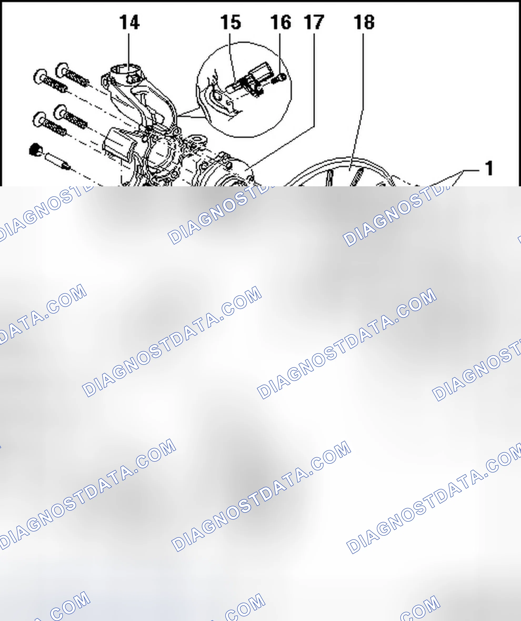 Scheme 54: FRONT BRAKES, FS III CALIPER OVERVIEW