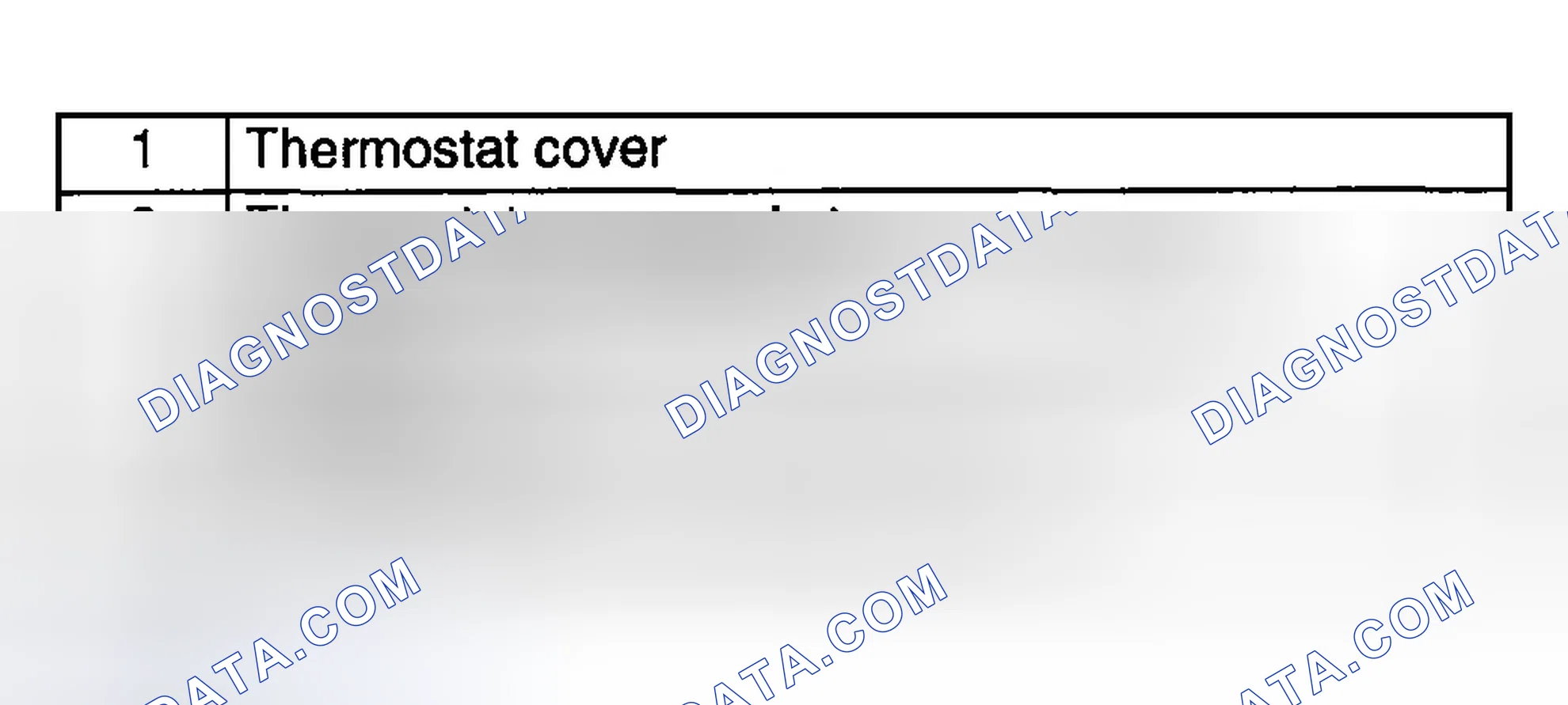 Scheme 15: THERMOSTAT REMOVAL/INSTALLATION