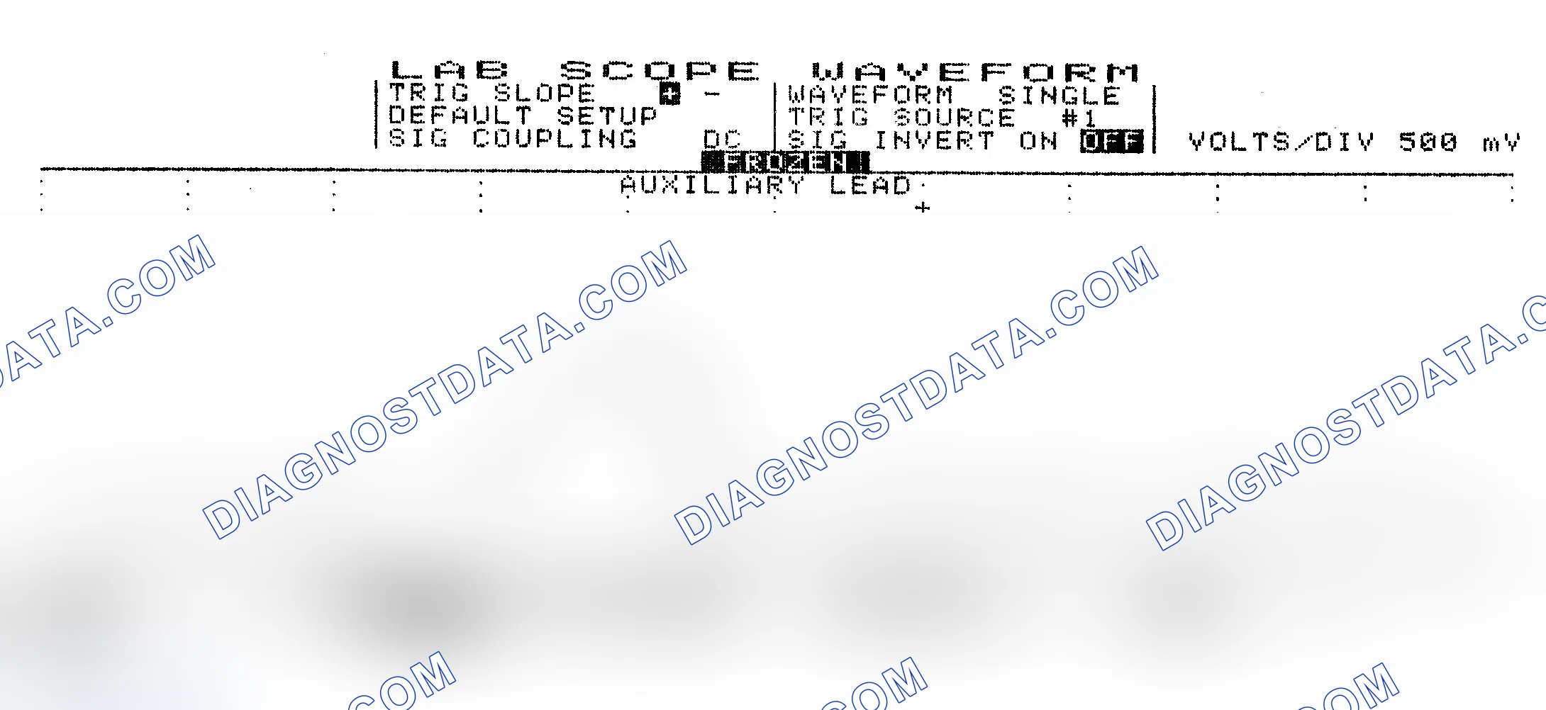 Scheme 10: Single Injector w/Excessive Current Flow - Current Pattern