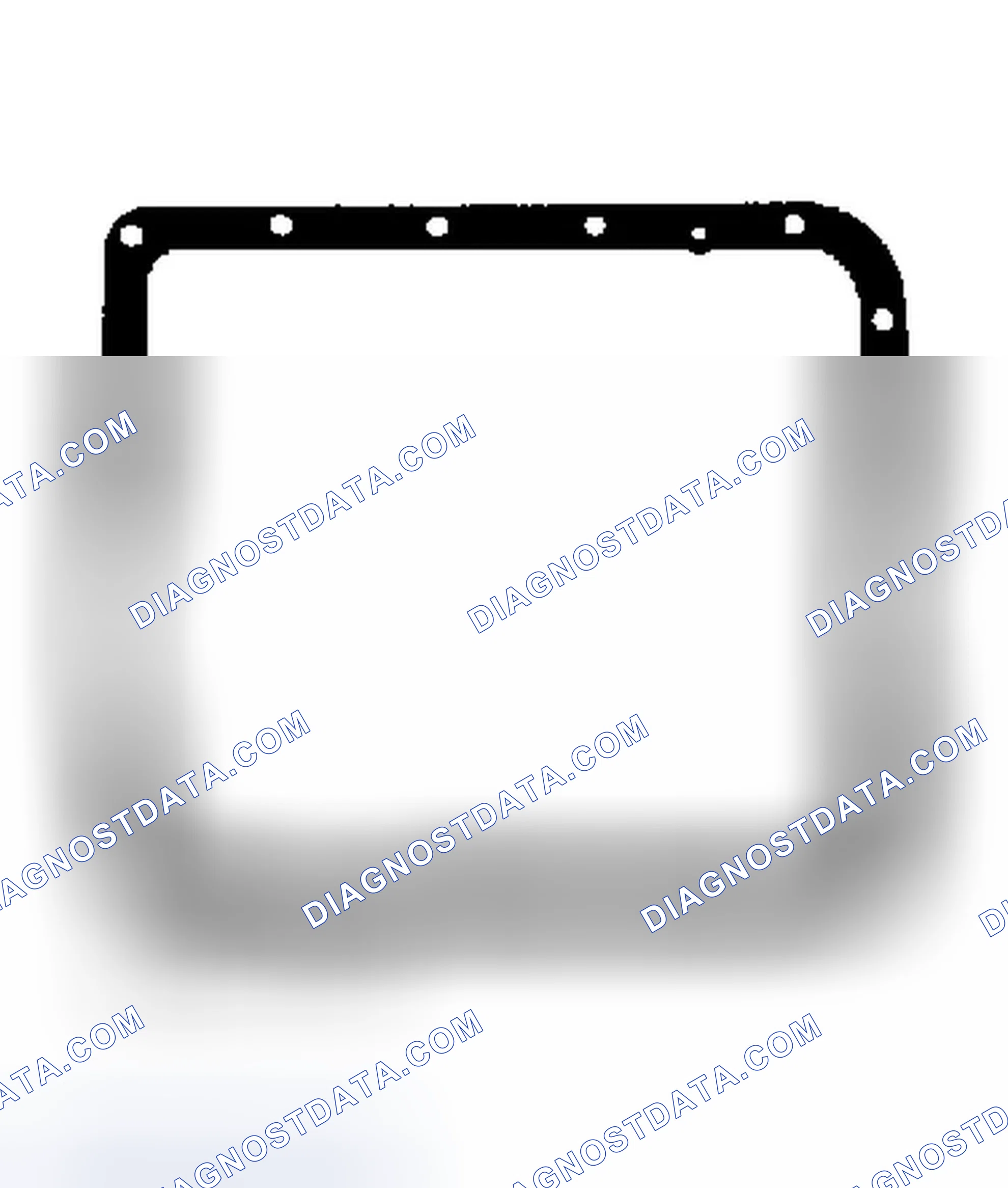 Scheme 418: Hydra-Matic 4L60 Oil Pan Gasket ID