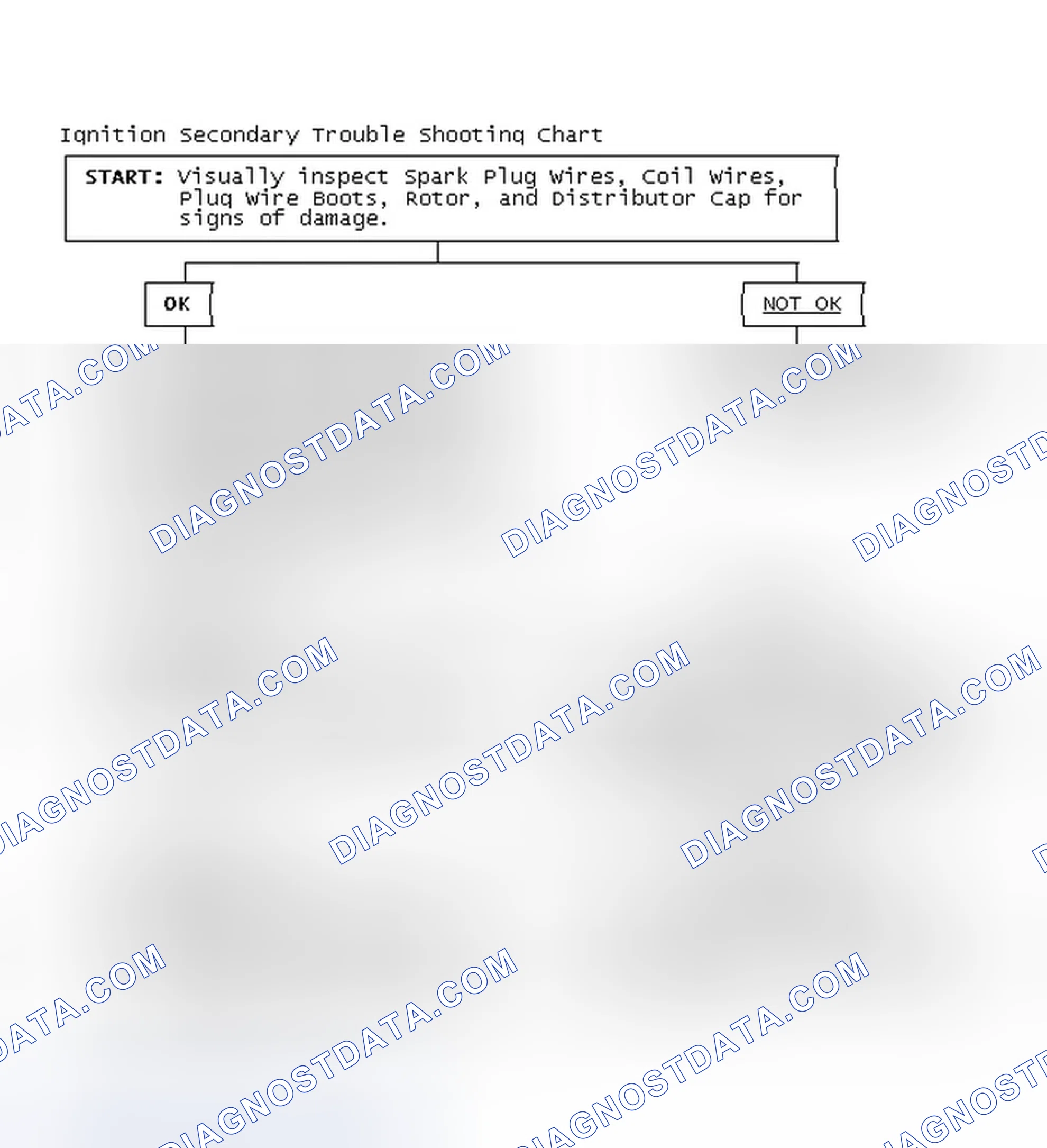 Scheme 1: Ignition Secondary Trouble Shooting Chart
