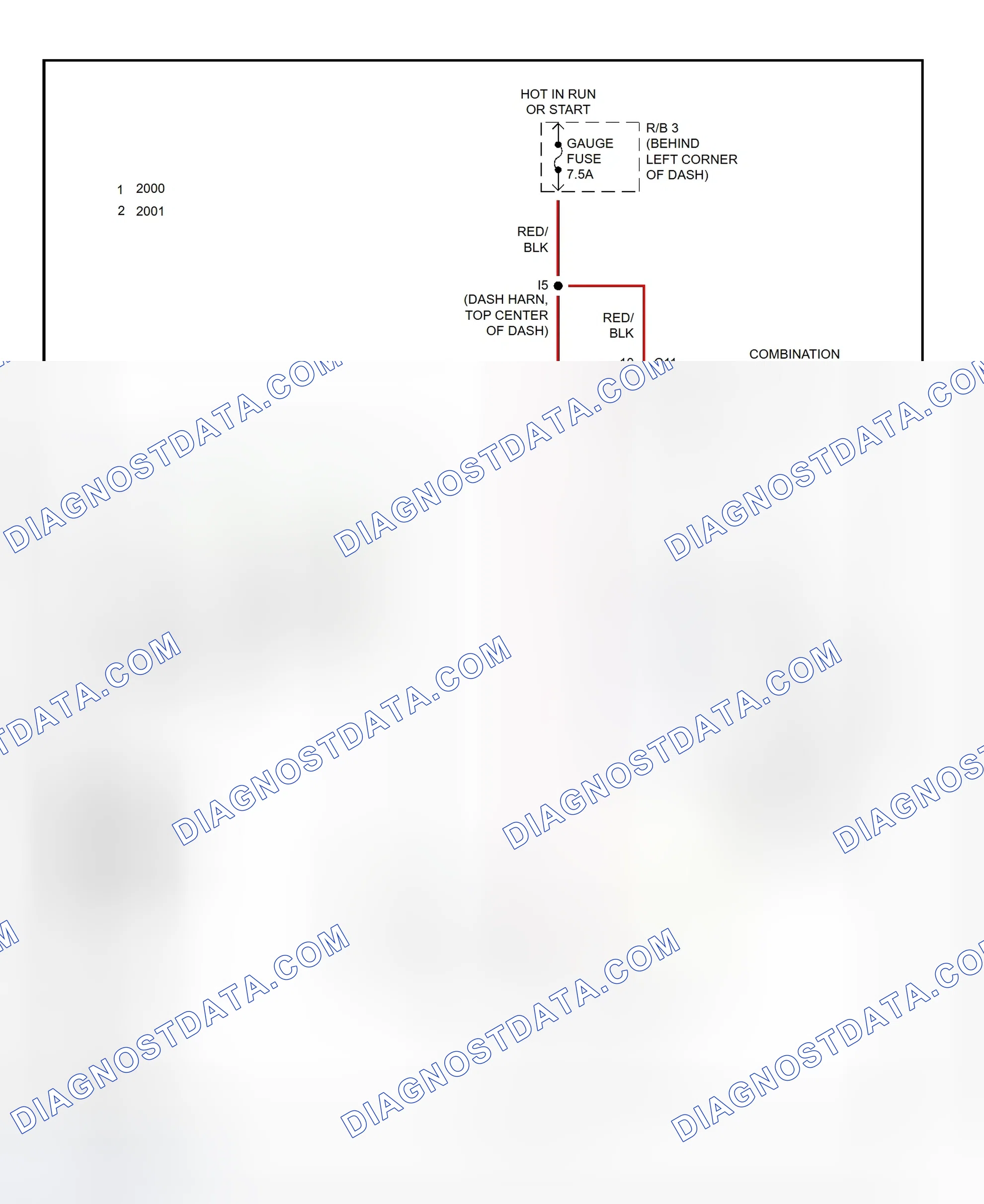 Scheme 10: Charging System Wiring Diagram (MR2)