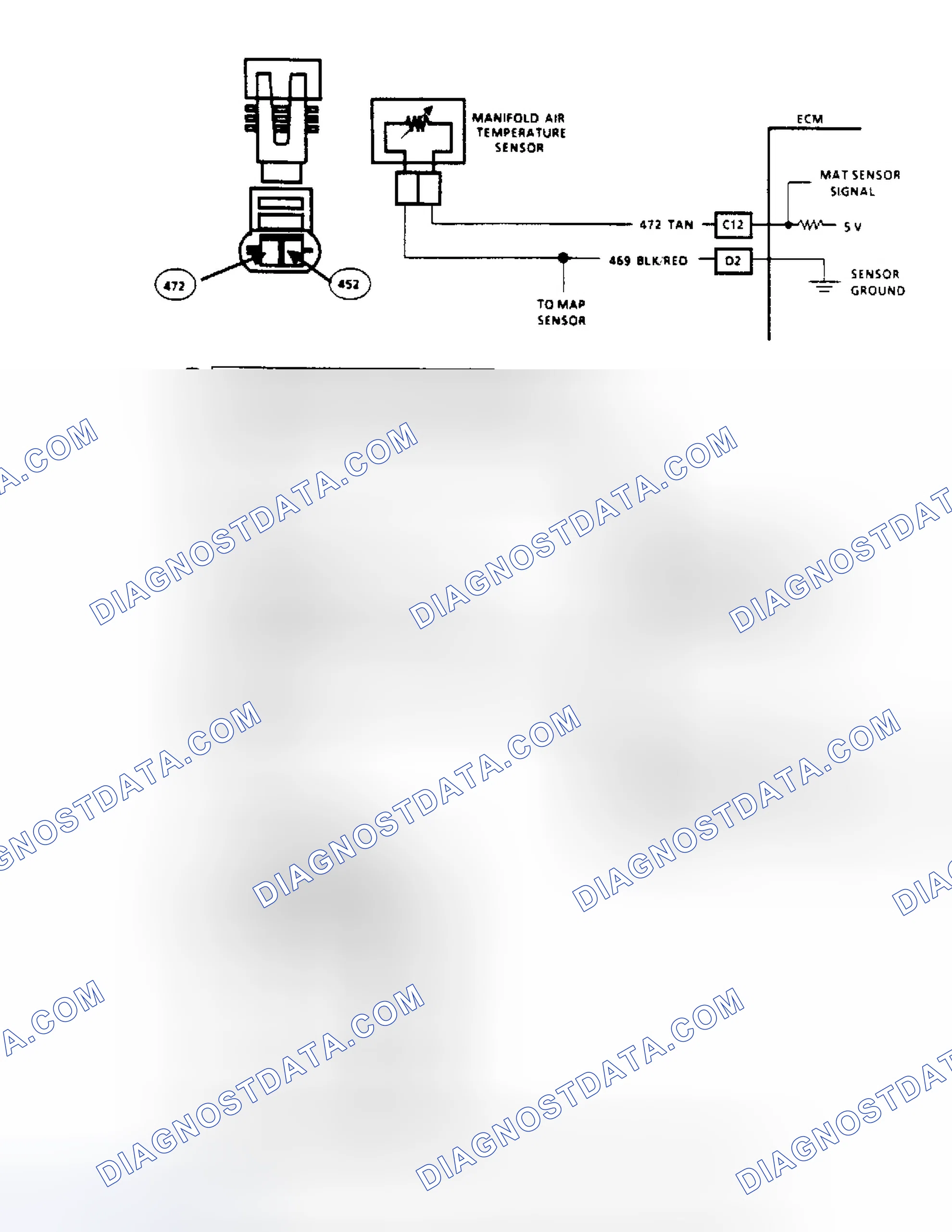 Scheme 62: Code 25: MAT Sensor Temp High (2.5L)