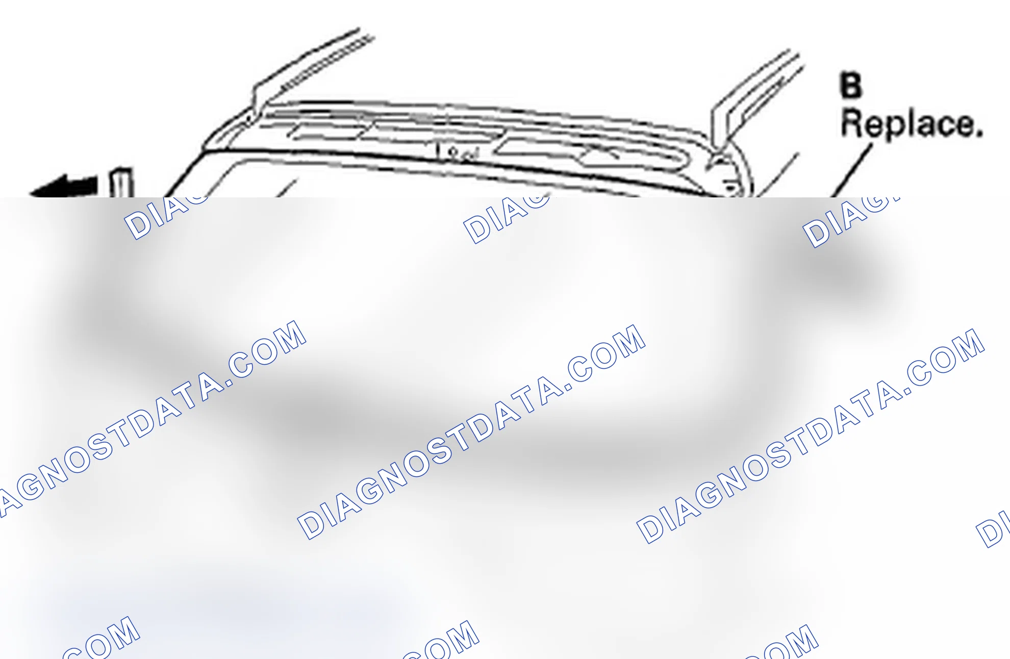 Scheme 153: Rear Window Replacement - Sport Wagon