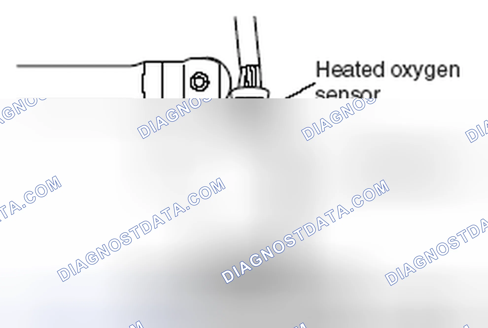 Scheme 11: << A >> HEATED OXYGEN SENSOR (REAR) REMOVAL