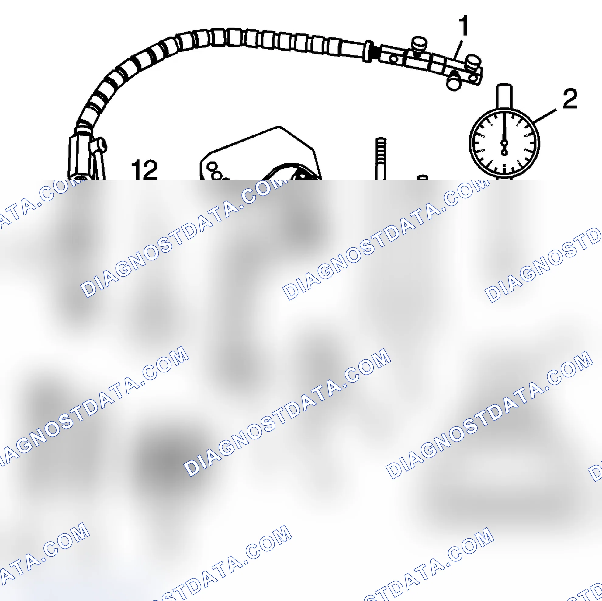 Scheme 124: Connecting Rod Bearing Clearance Measurement Procedure - Using EN 43690-A