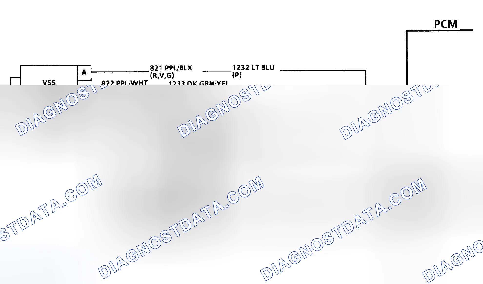 Scheme 95: Code 24 Schematic (2WD W/4L80-E Trans. Except C & K Series) Vehicle Speed Sensor