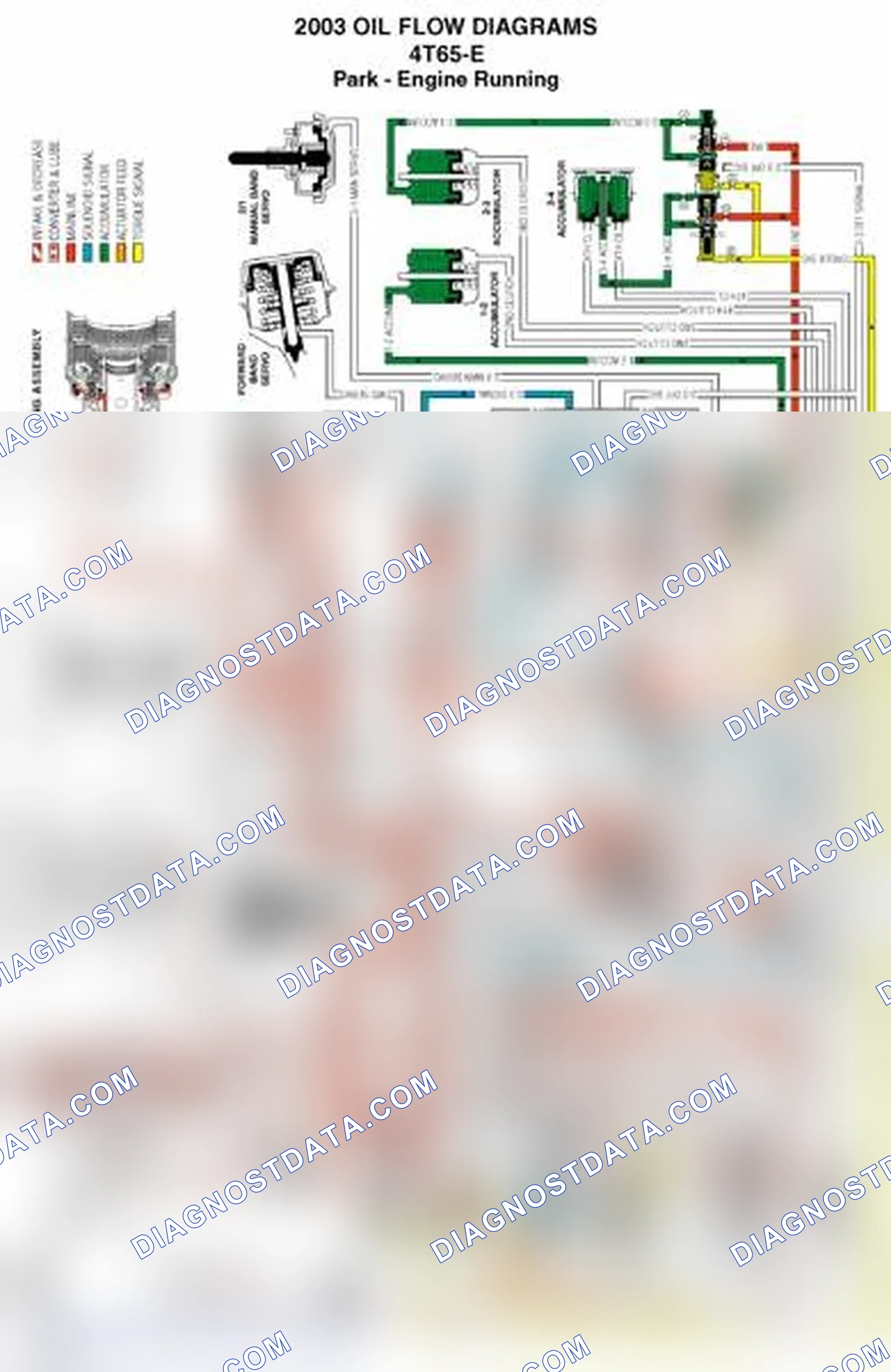 Scheme 386: Automatic Transmission Hydraulic Diagrams
