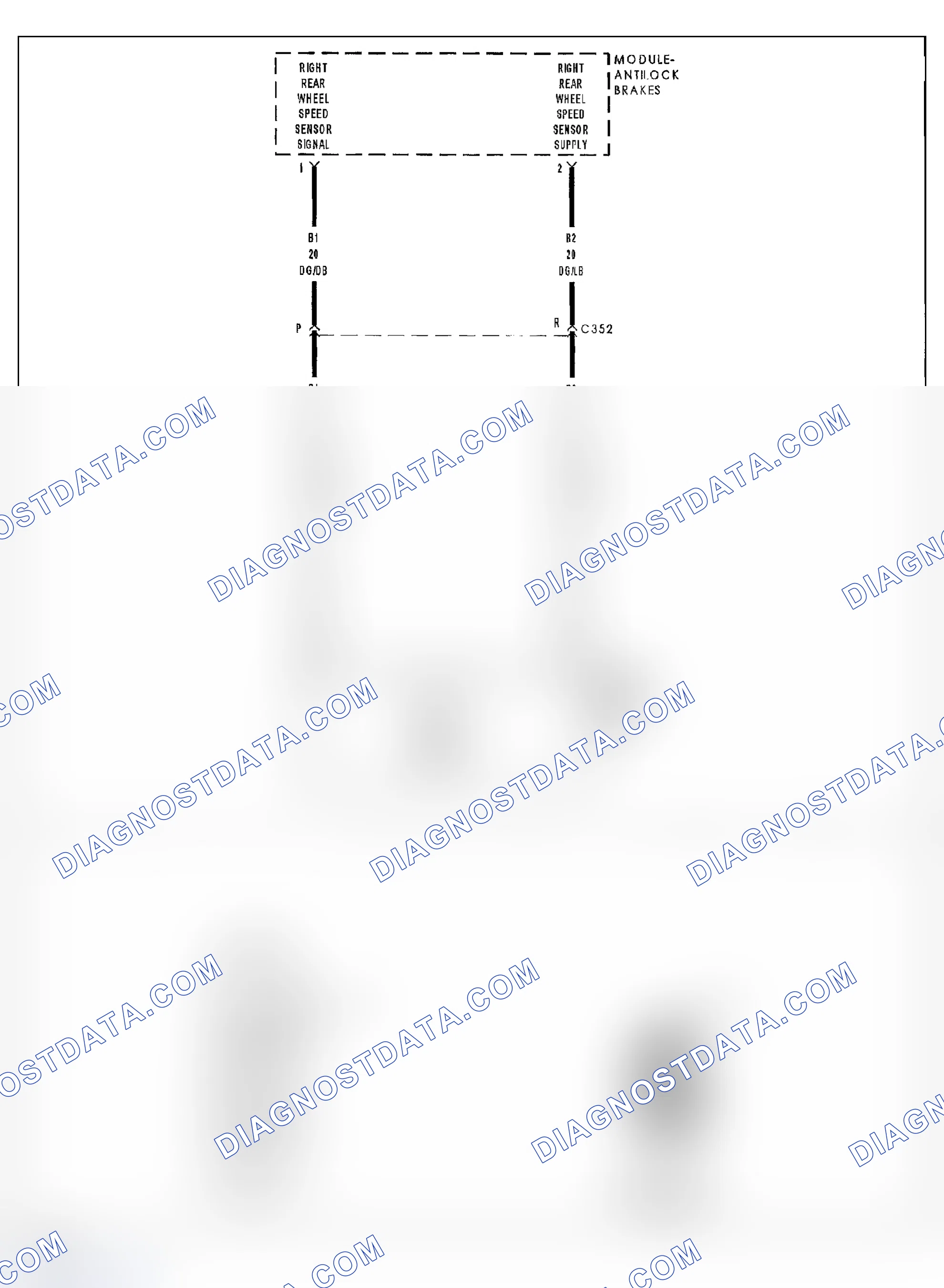 Scheme 145: C1035-RIGHT REAR WHEEL SPEED COMPARATIVE PERFORMANCE