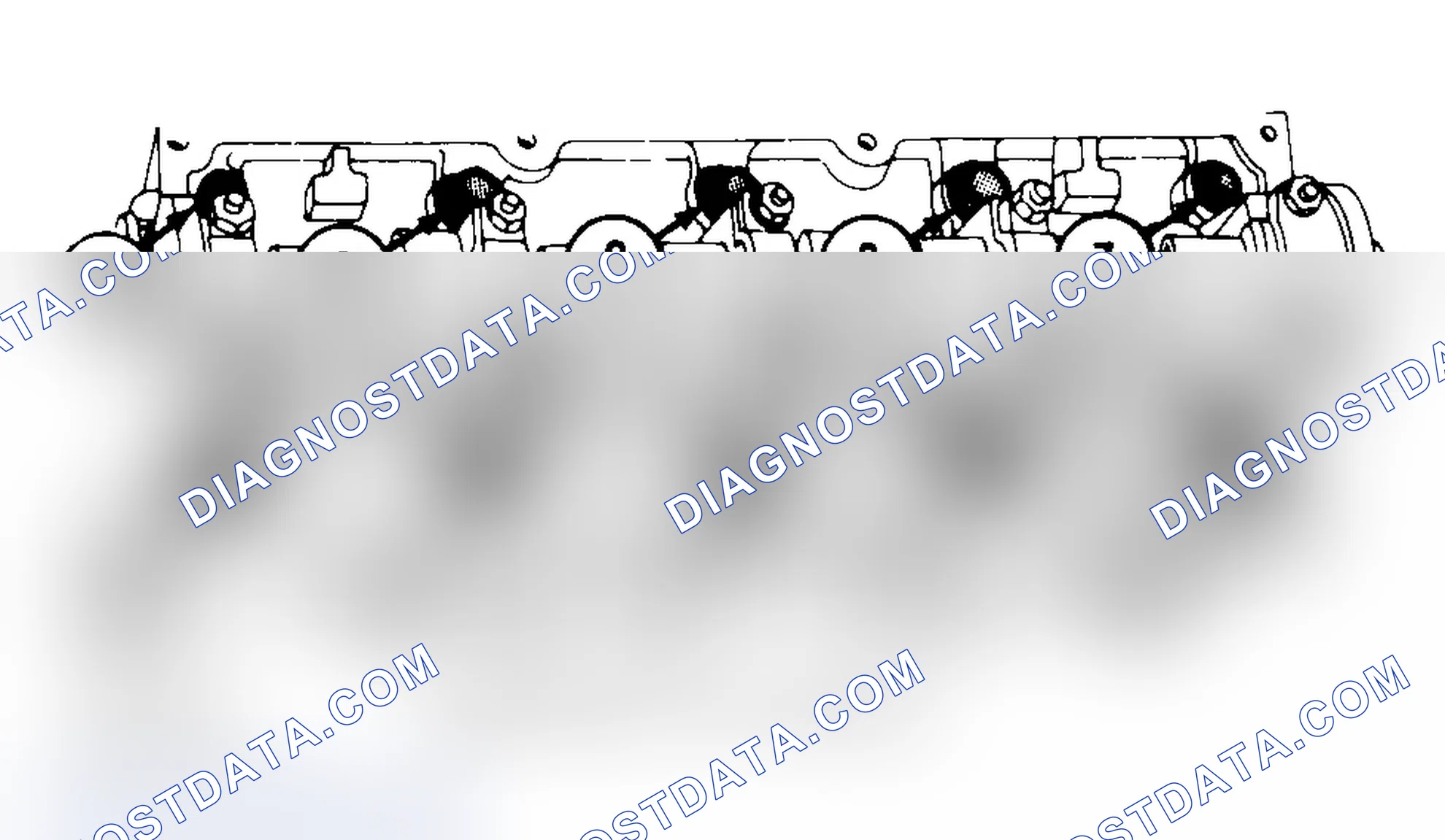 Scheme 3: Typical Cylinder Head Tightening or Loosening Sequence