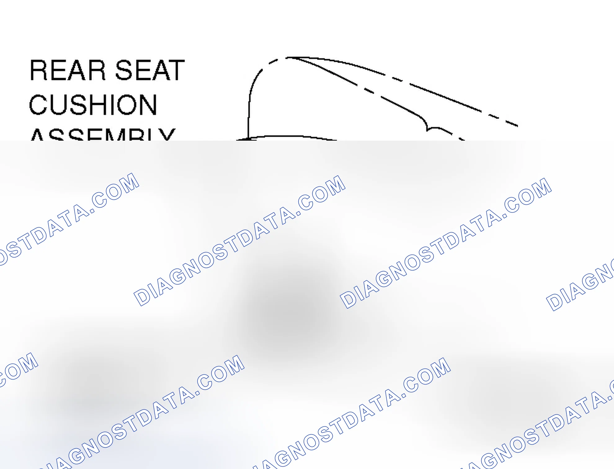 Scheme 59: << A >> INSTALLATION OF REAR SEAT CUSHION ASSEMBLY
