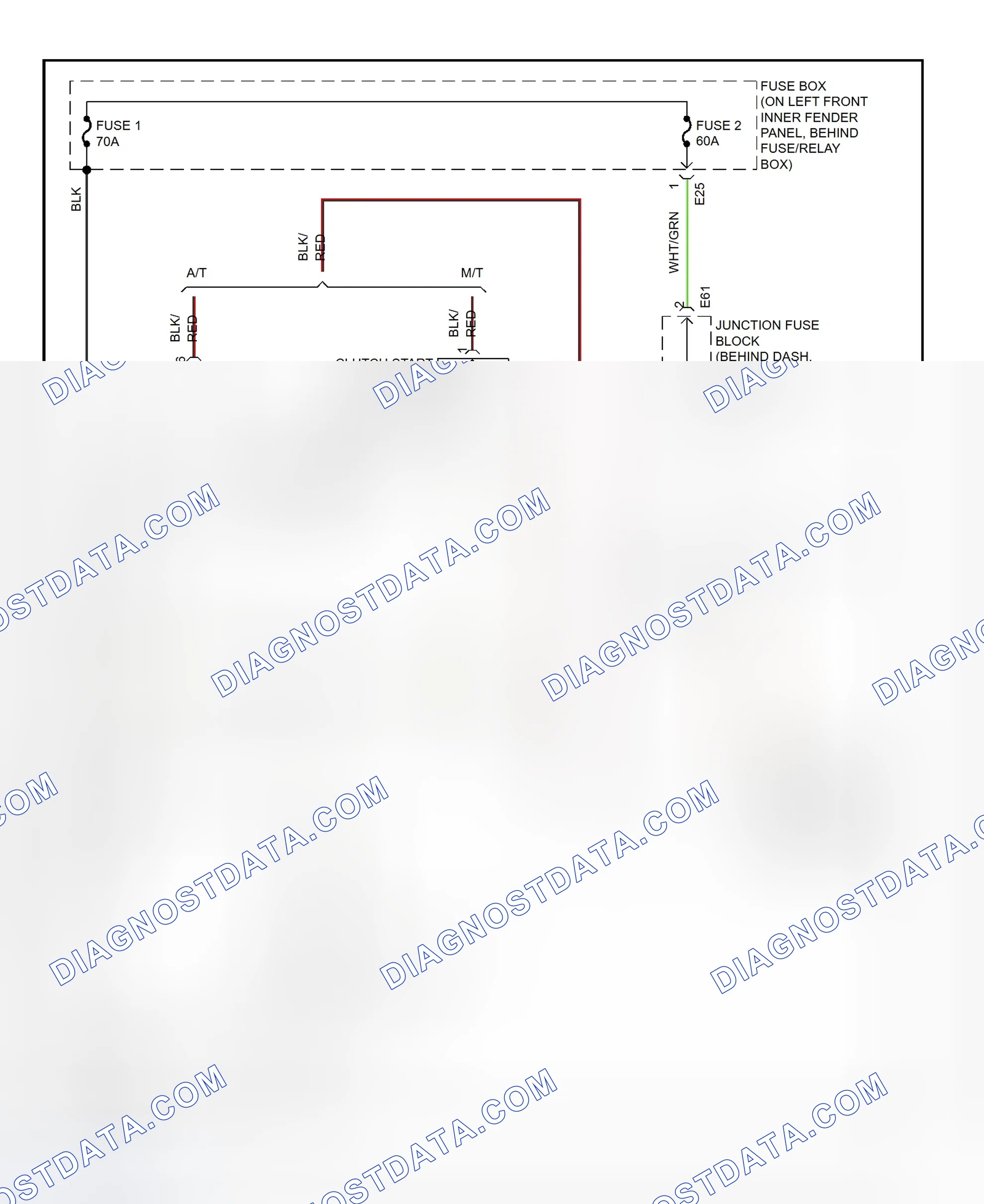 Scheme 3: Starting System Wiring Diagram (Swift)