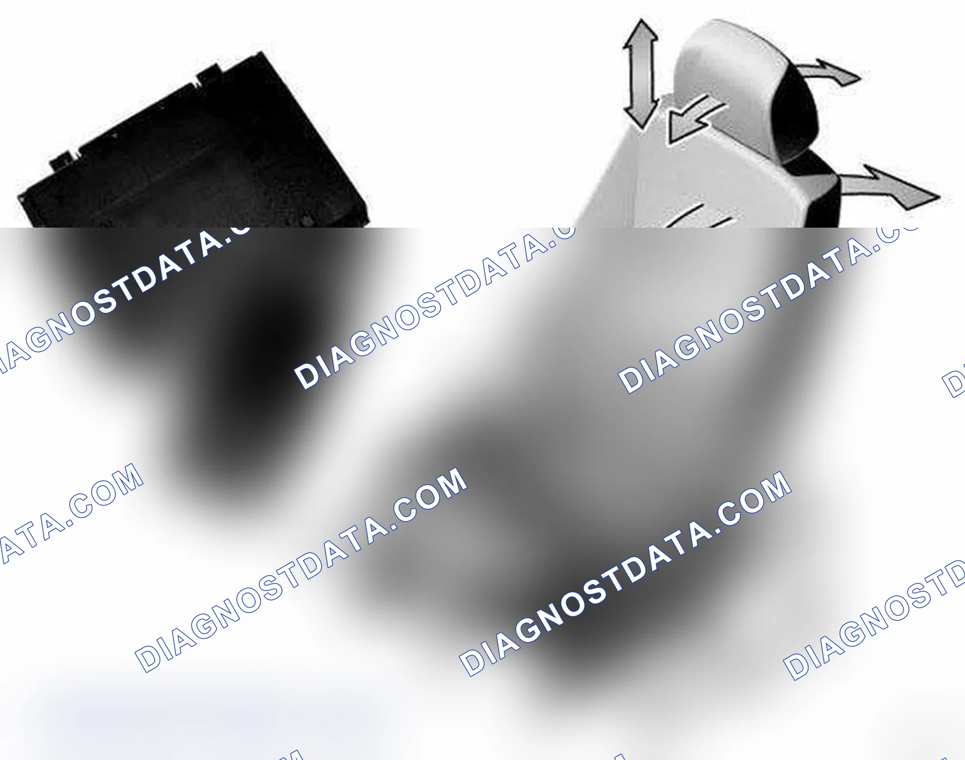 Scheme 1083: Electrically adjustable seats : E81, E87, E90, E91, E92, E93