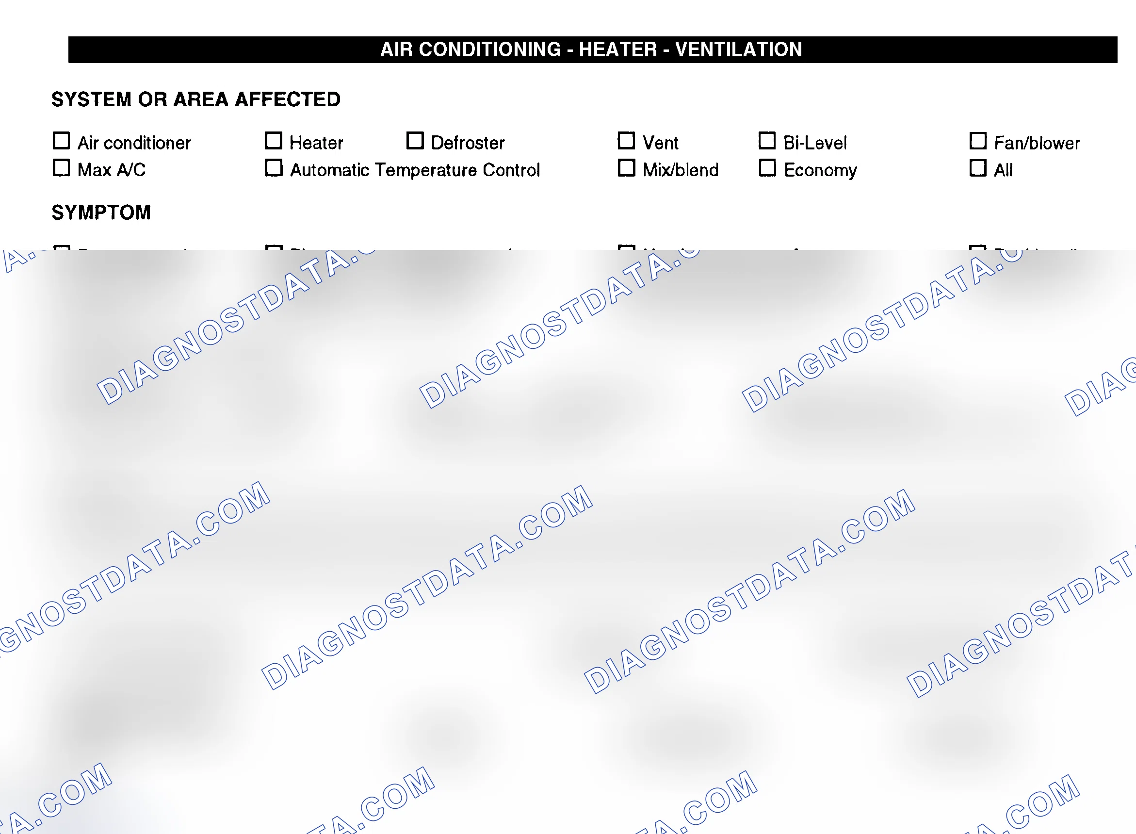 Scheme 8: Air Conditioning, Heater & Ventilation