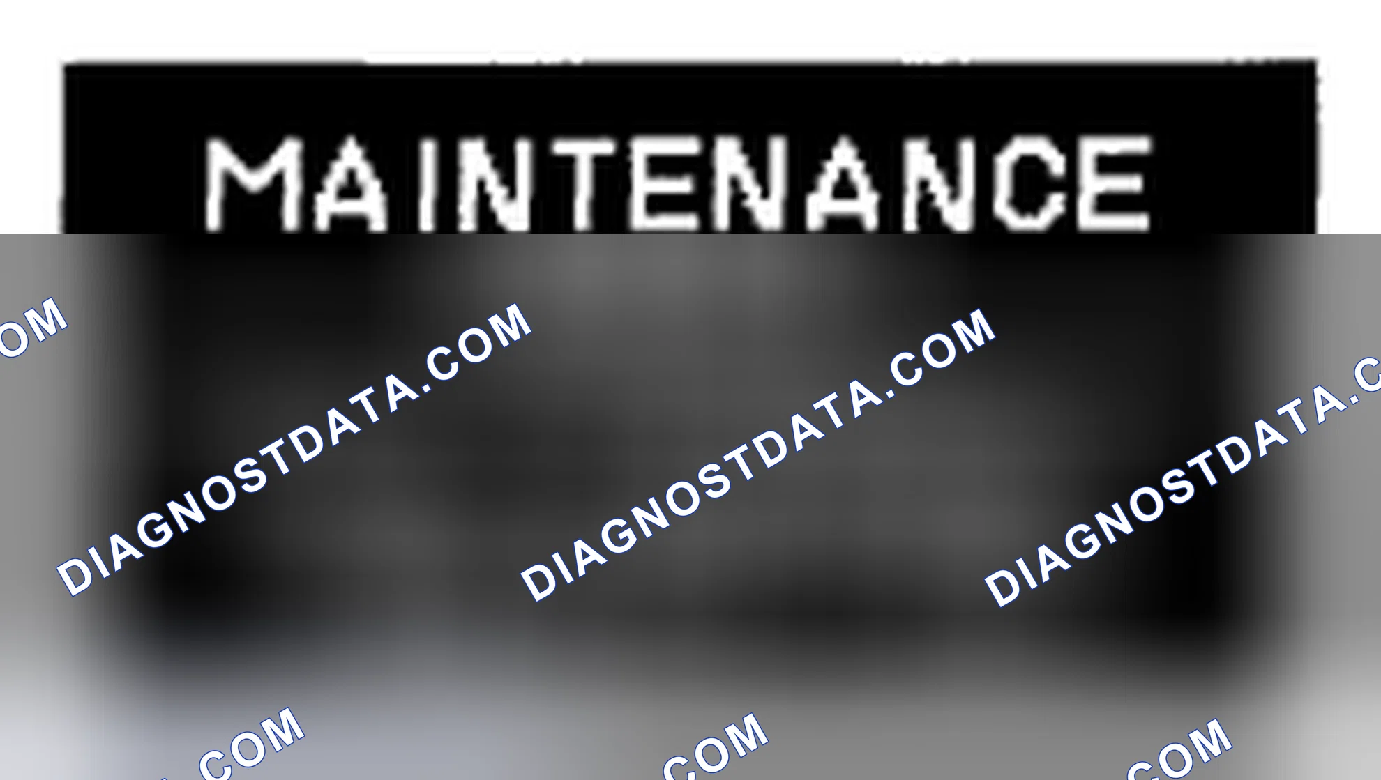 Scheme 18: Resetting the Maintenance Information Display