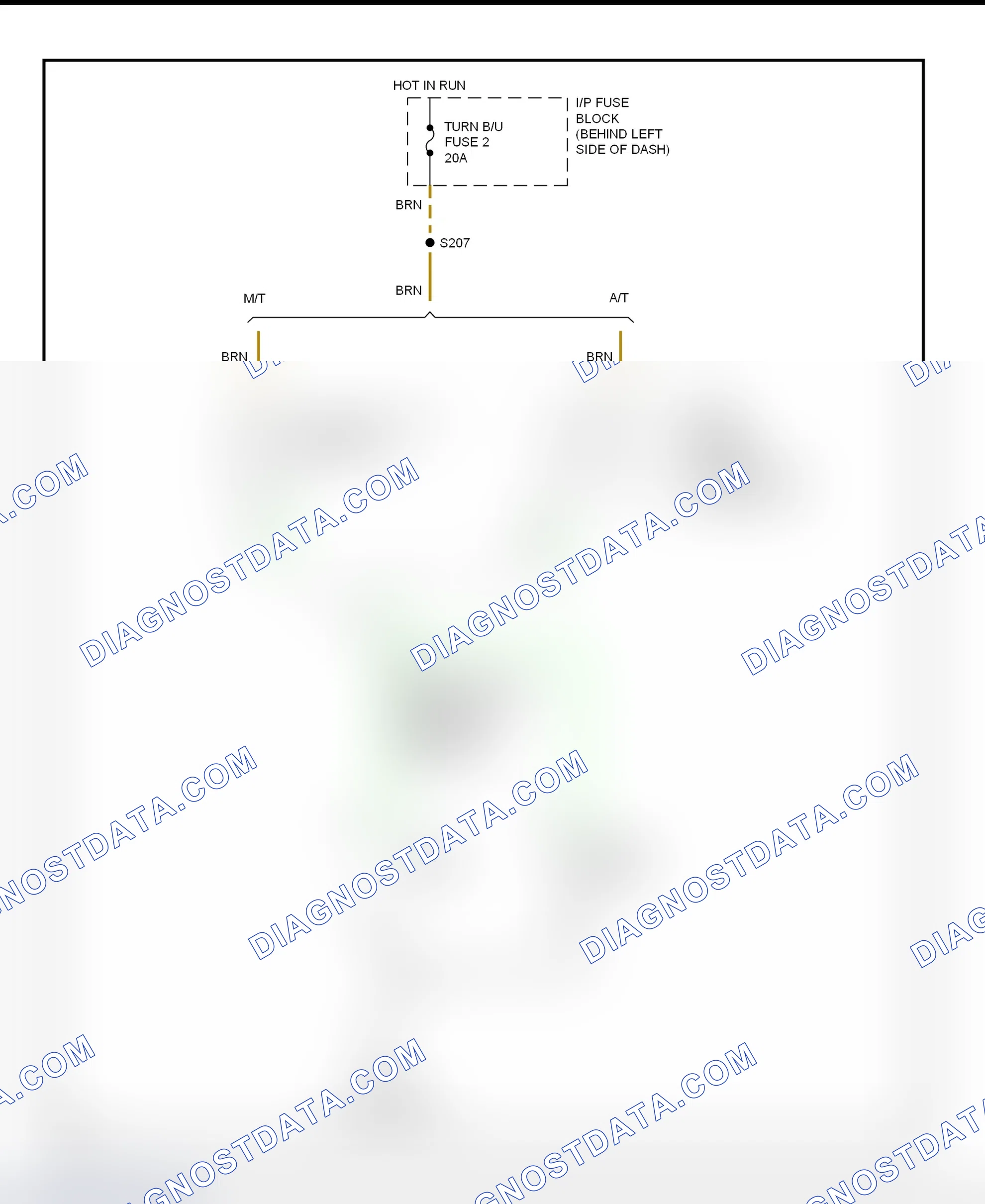 Scheme 49: Back-Up Lights Wiring Diagram (Camaro & Firebird)