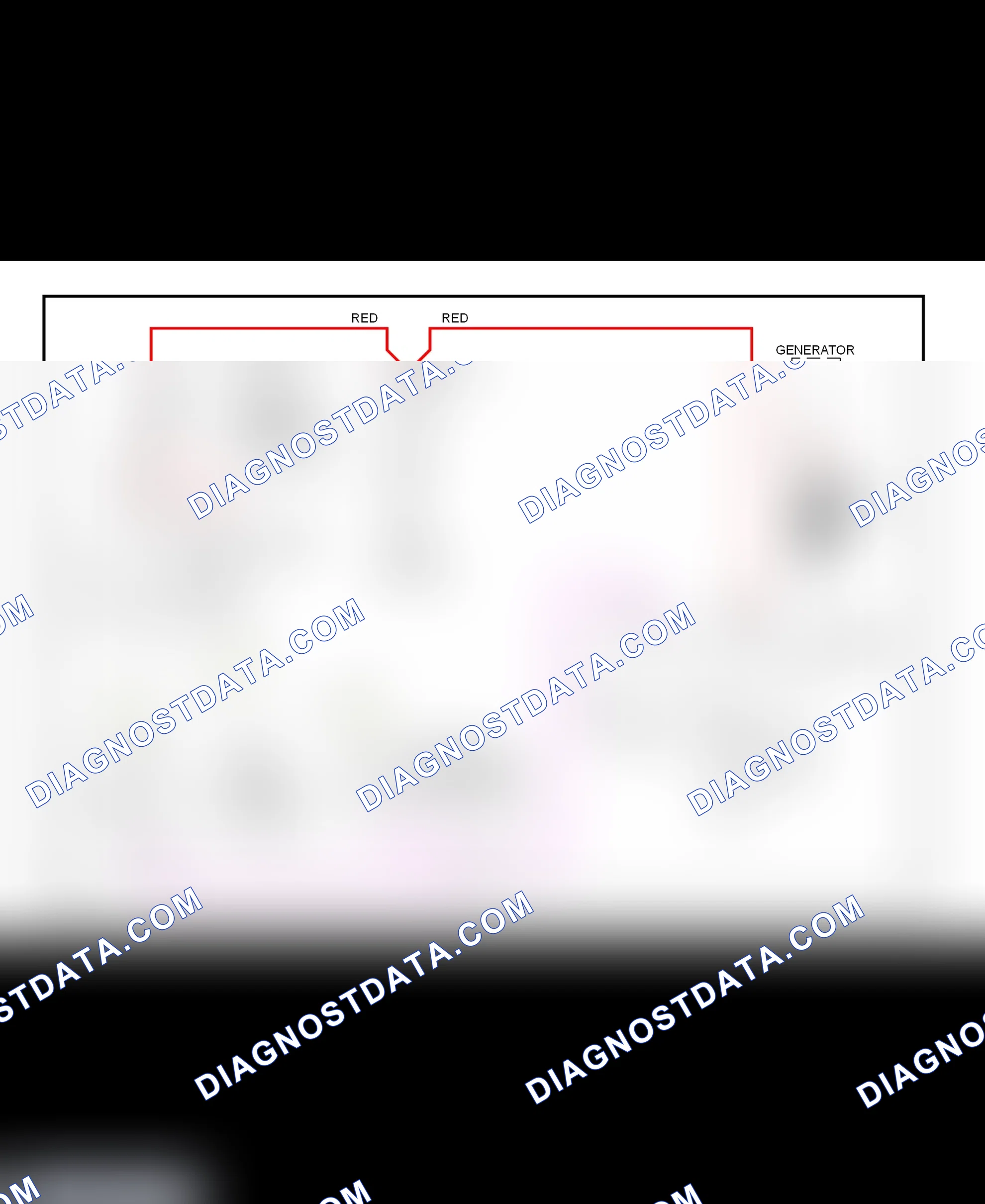 Fig. 21: Starting System Wiring Diagram (Cavalier & Sunfire)