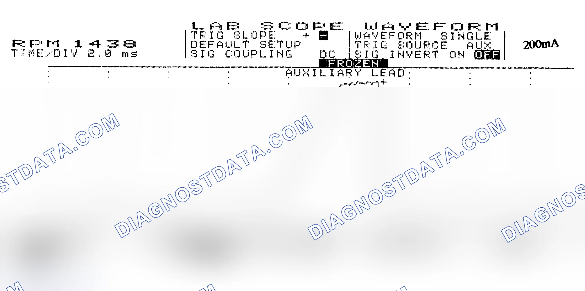 Scheme 15: Single Injector w/Normal Current Flow - Current Pattern