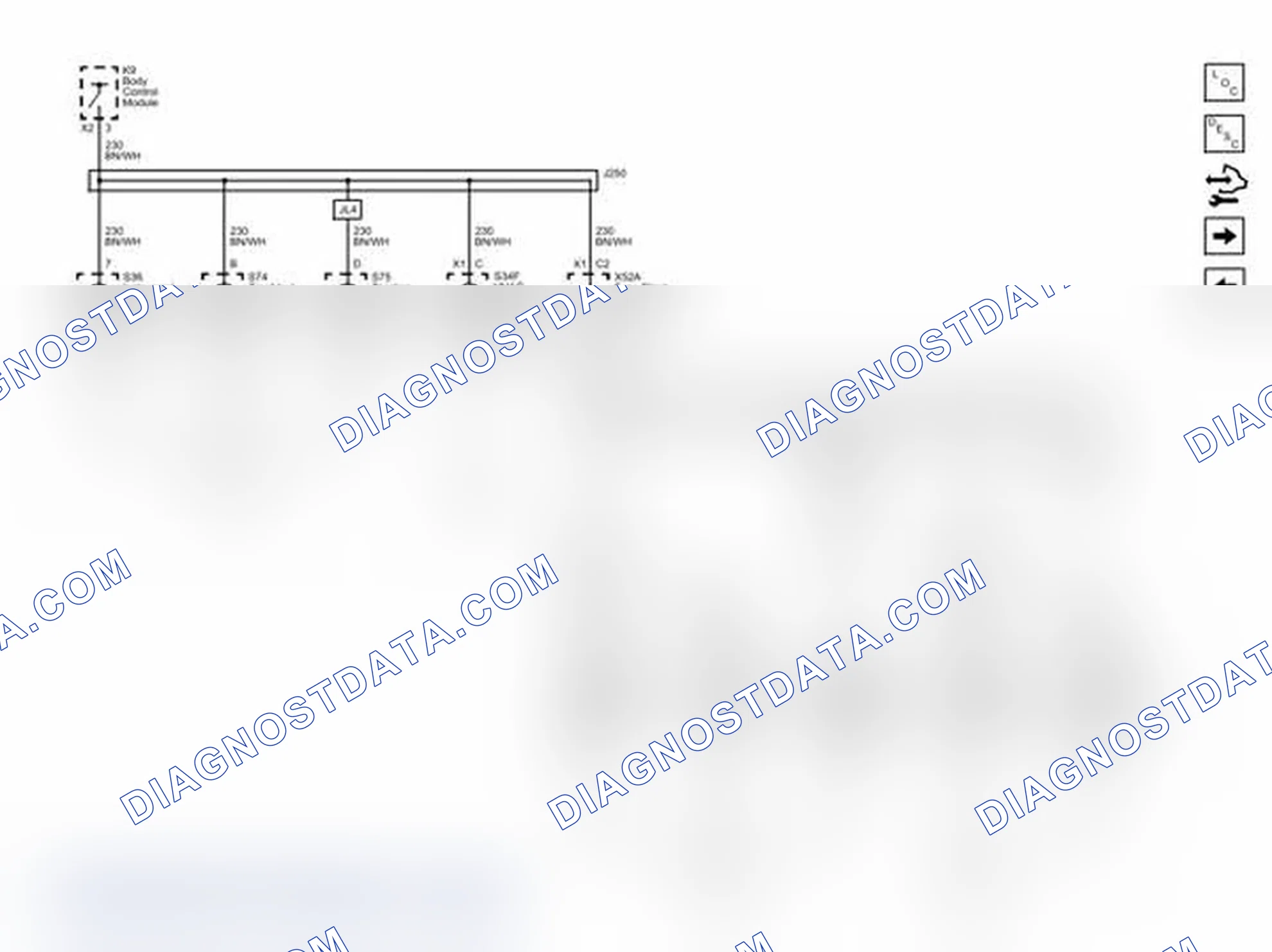 Scheme 12: I/P Bulb Dimming (1 of 2) Wiring Schematics