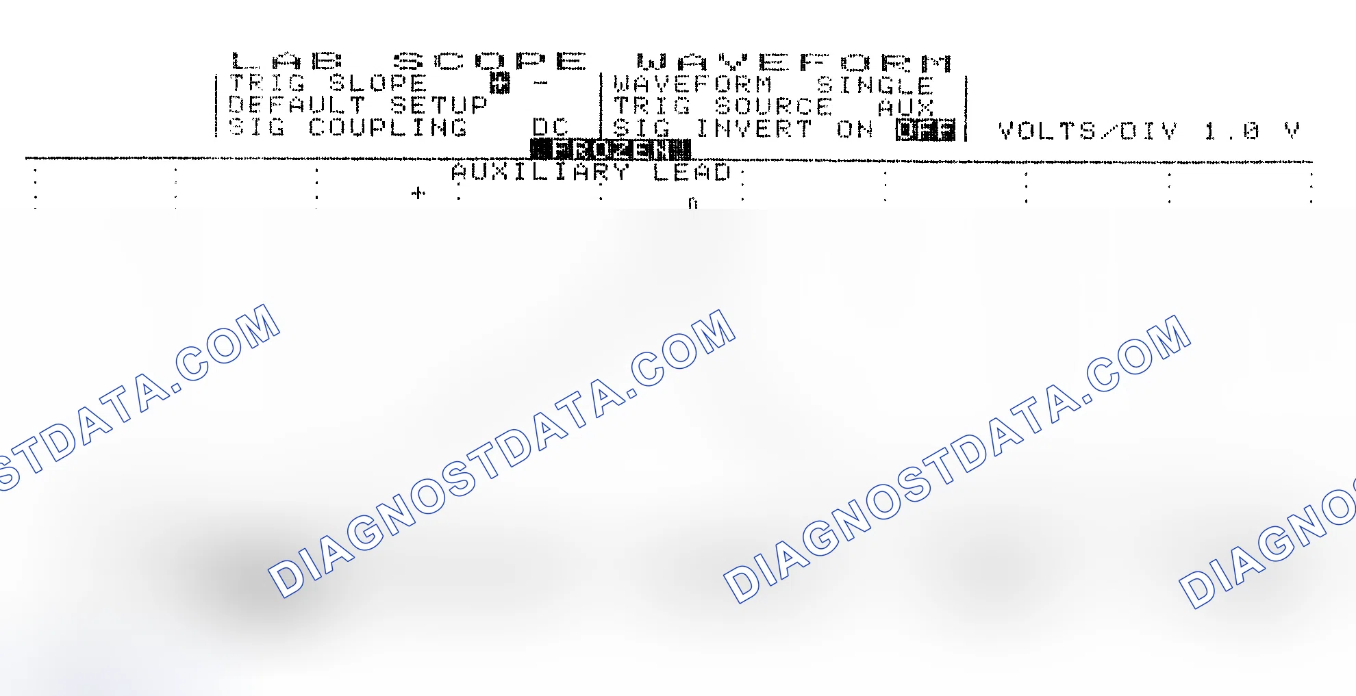 Scheme 19: Single Injector w/Excessive Current Flow - Current Pattern