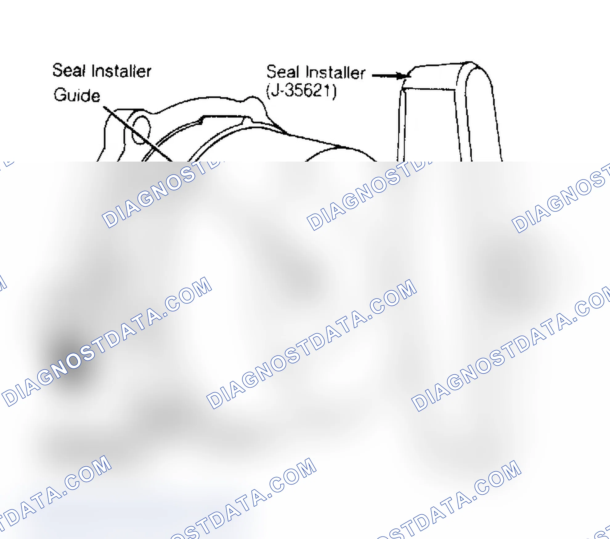 Scheme 30: Installing Crankshaft Rear Oil Seal