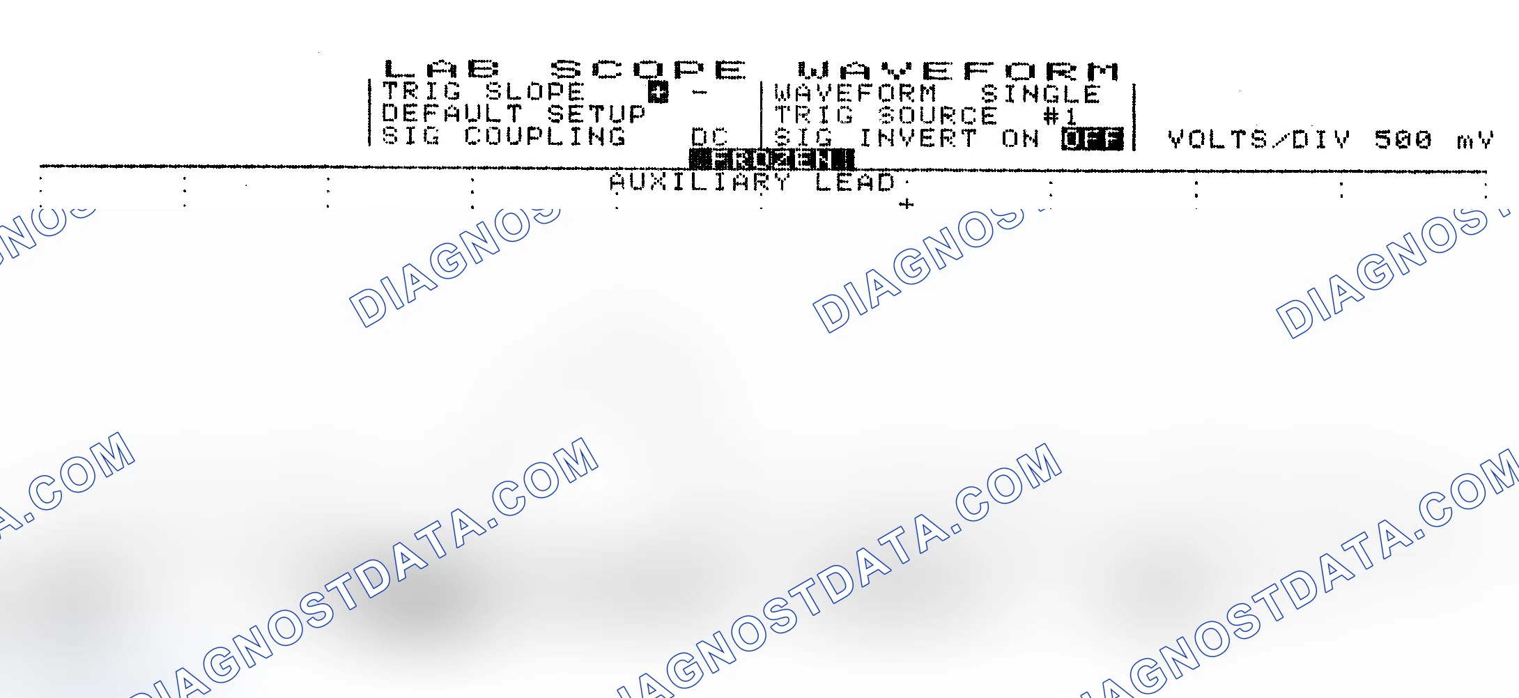 Scheme 10: Single Injector w/Excessive Current Flow - Current Pattern