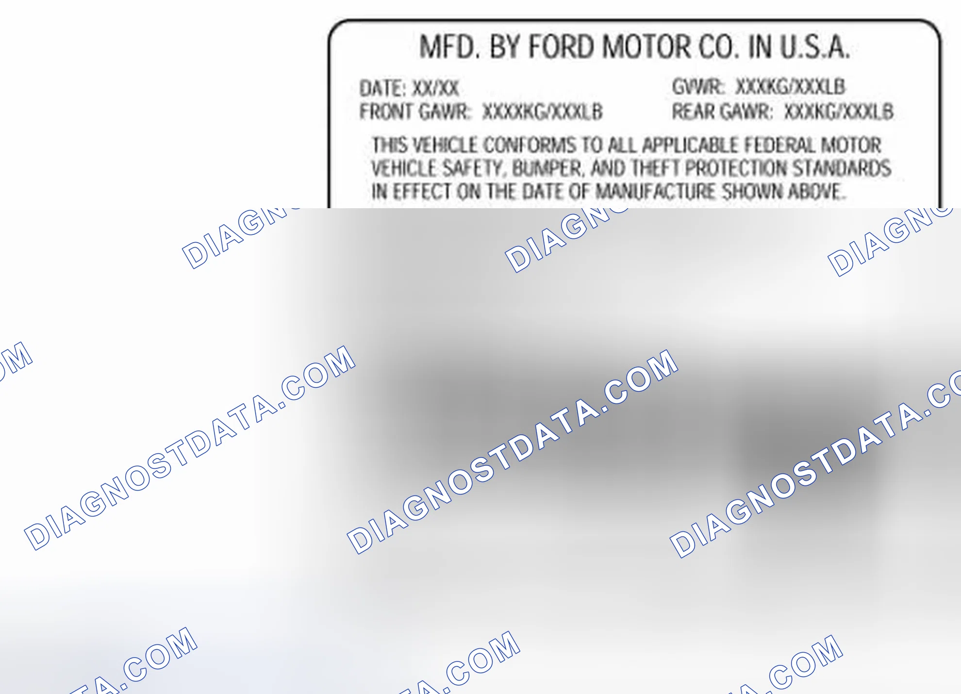 Scheme 6: Engine Calibration Information (Car)