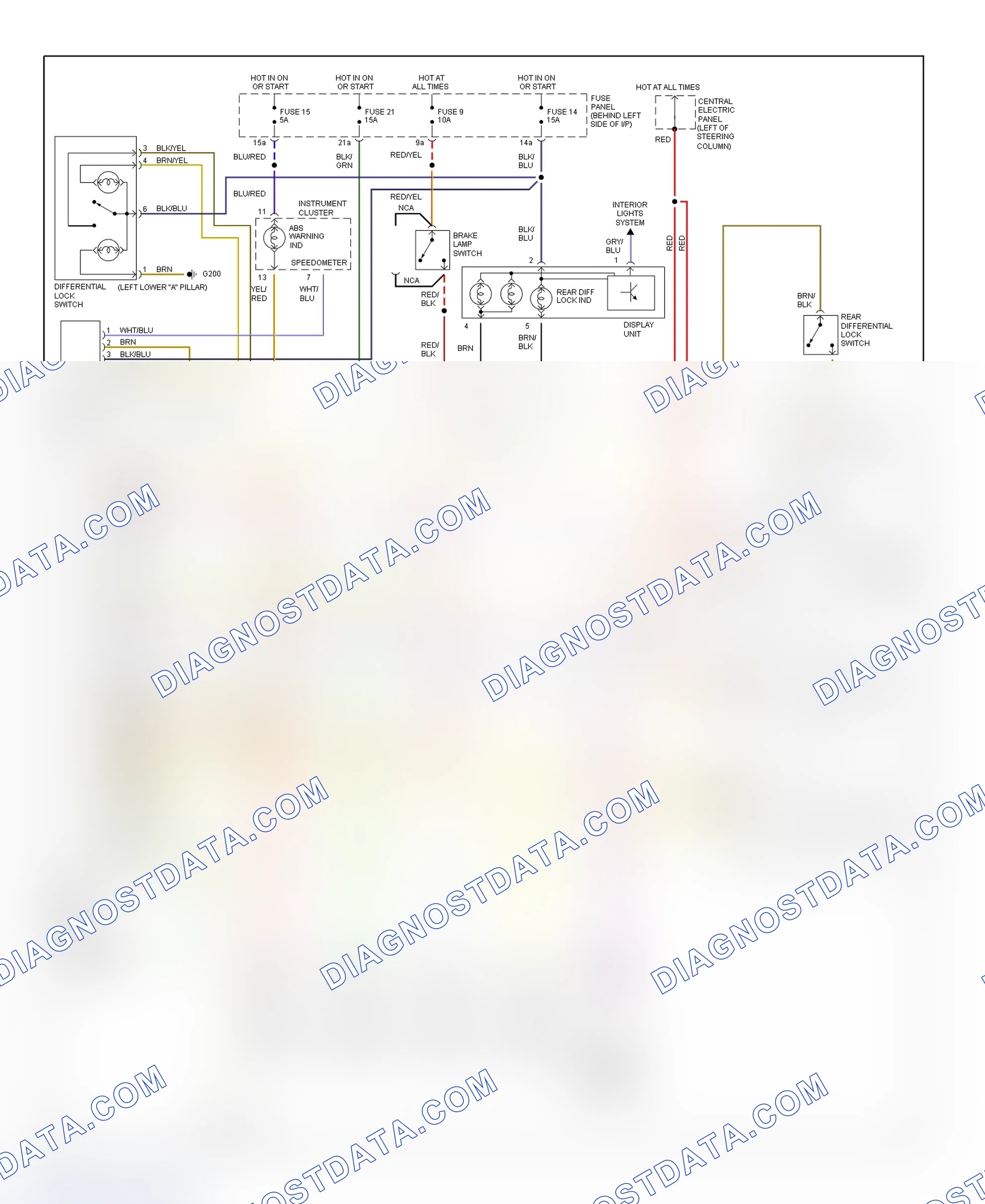 Scheme 10: ABS Wiring Diagram (1995 Quattro)