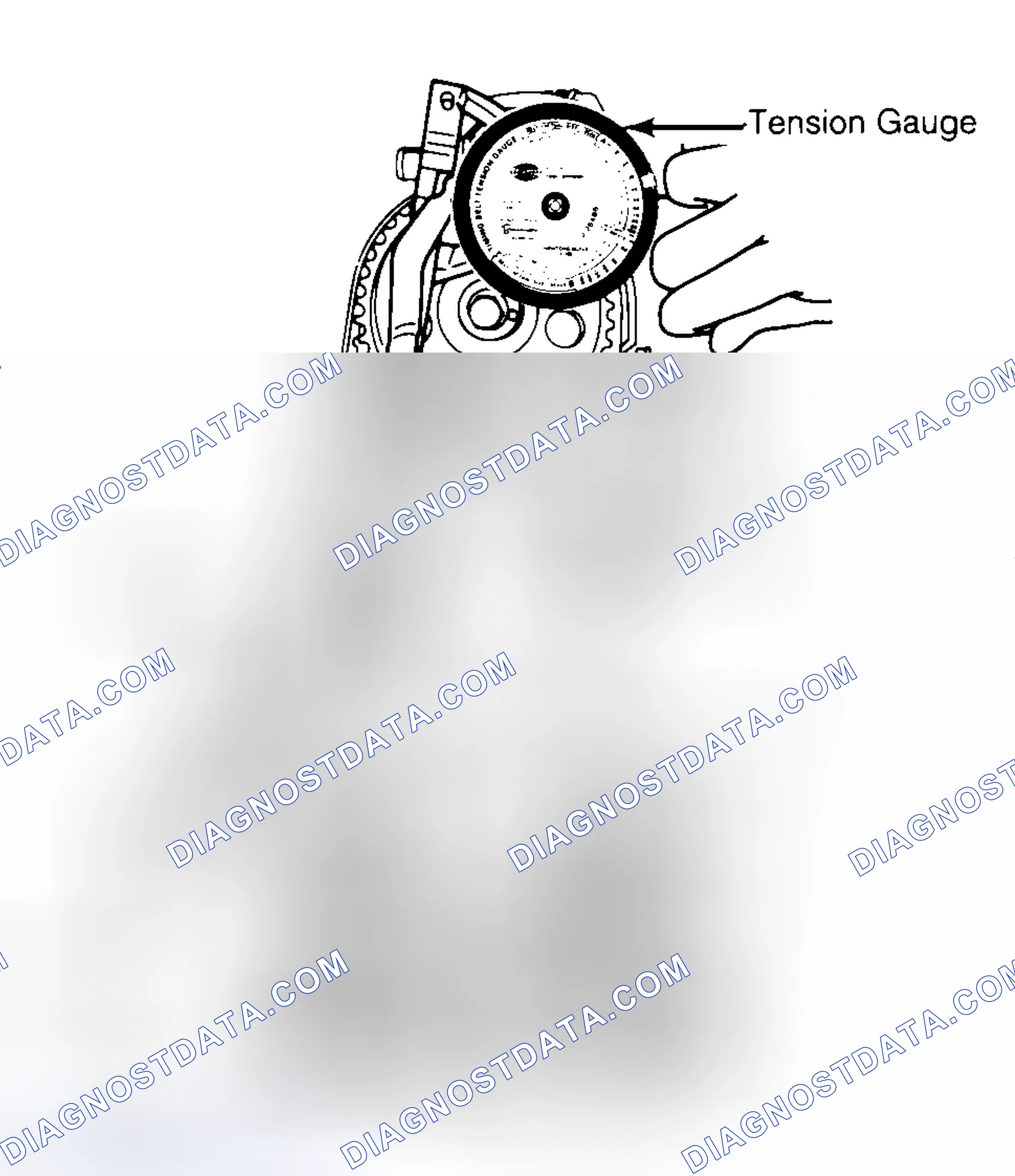 Scheme 3: Adjusting Typical Timing Belt Tension