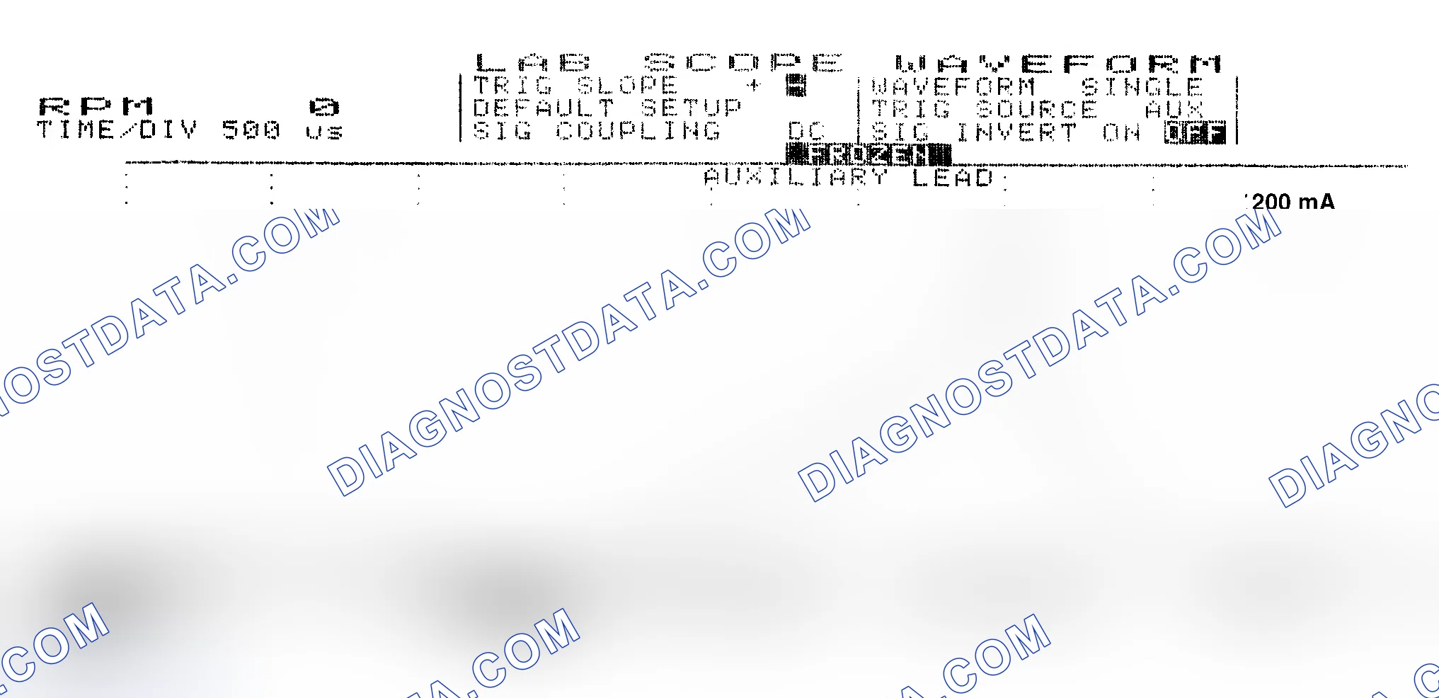 Scheme 17: Single Injector w/Normal Current Flow - Current Pattern