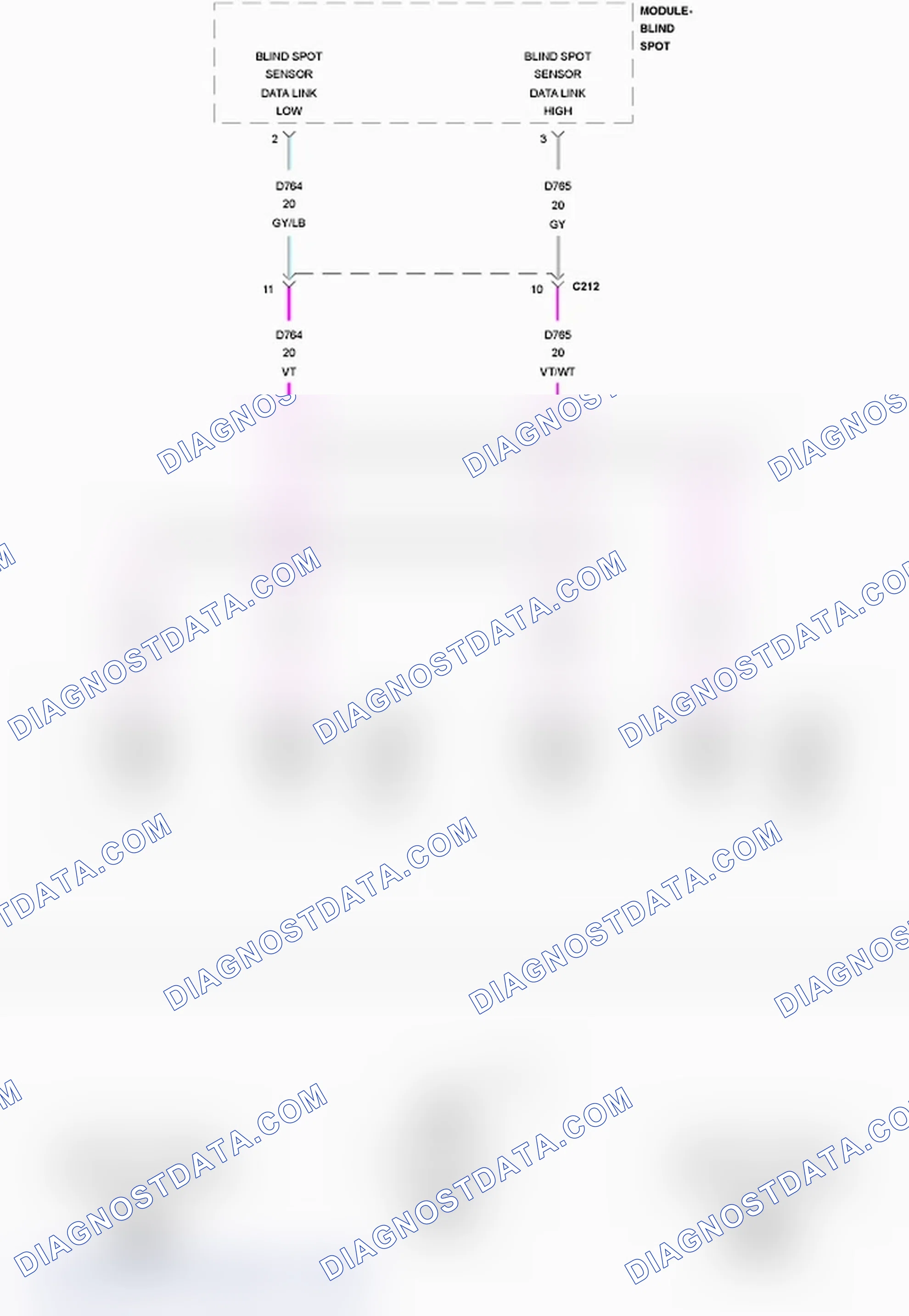 Scheme 5: U1034-88-BLIND SPOT MONITORING PRIVATE CAN-C-BUS OFF