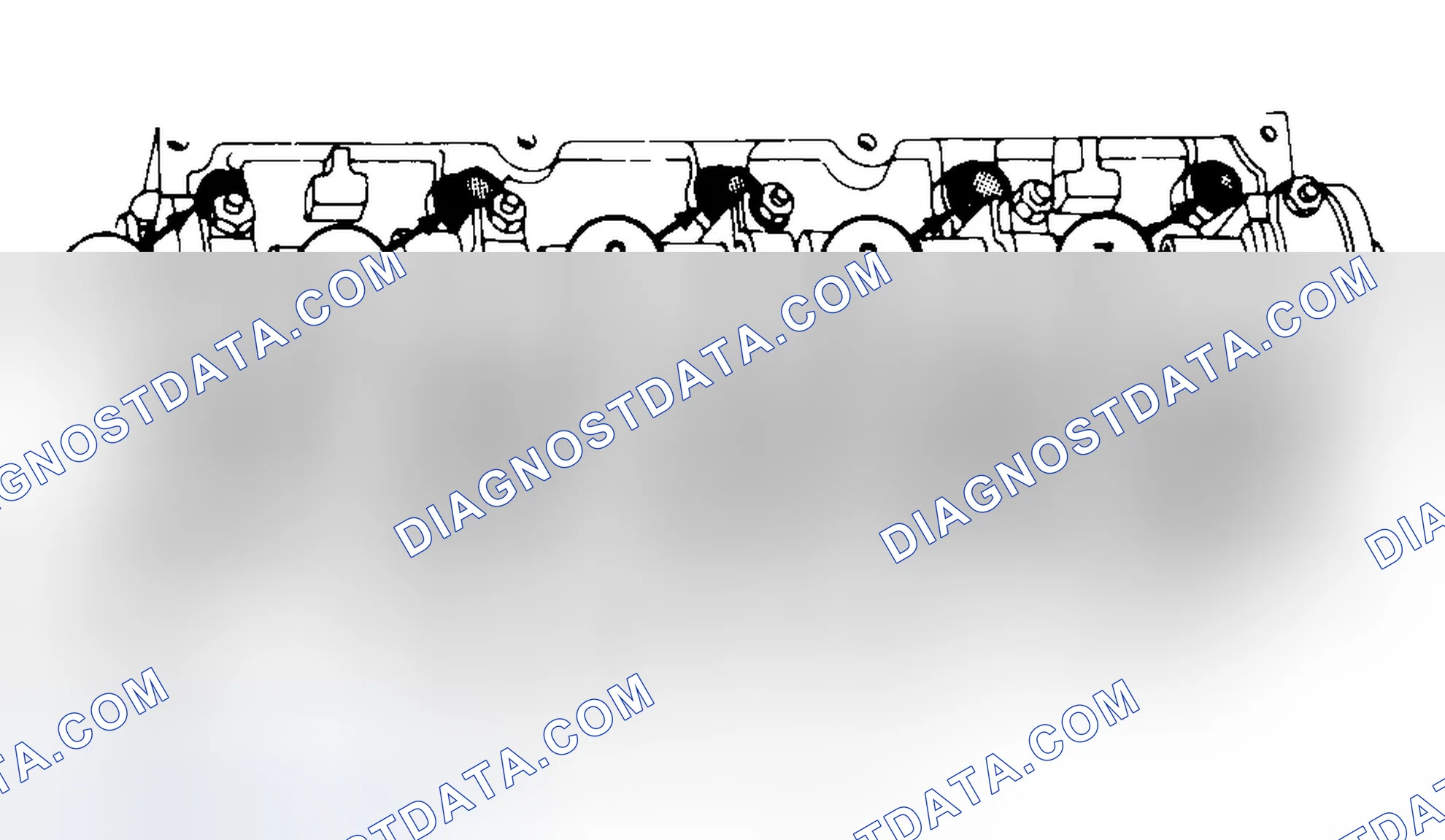 Scheme 7: Typical Cylinder Head Tightening or Loosening Sequence