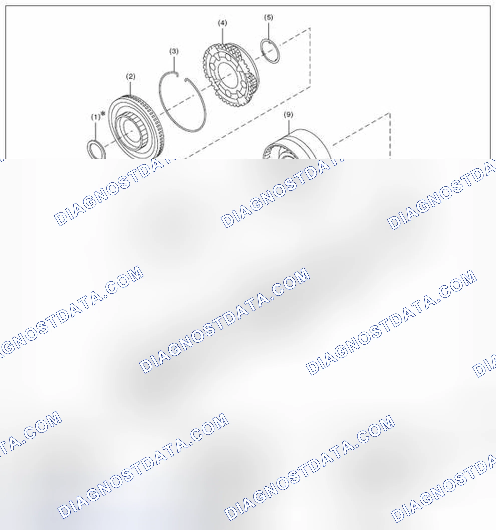 Scheme 229: FRONT PLANETARY CARRIER AND MIDDLE & REAR PLANETARY CARRIER