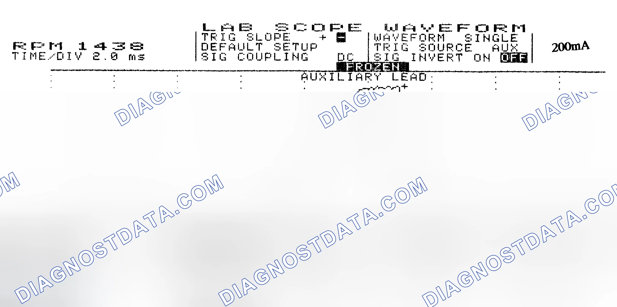 Scheme 15: Single Injector w/Normal Current Flow - Current Pattern