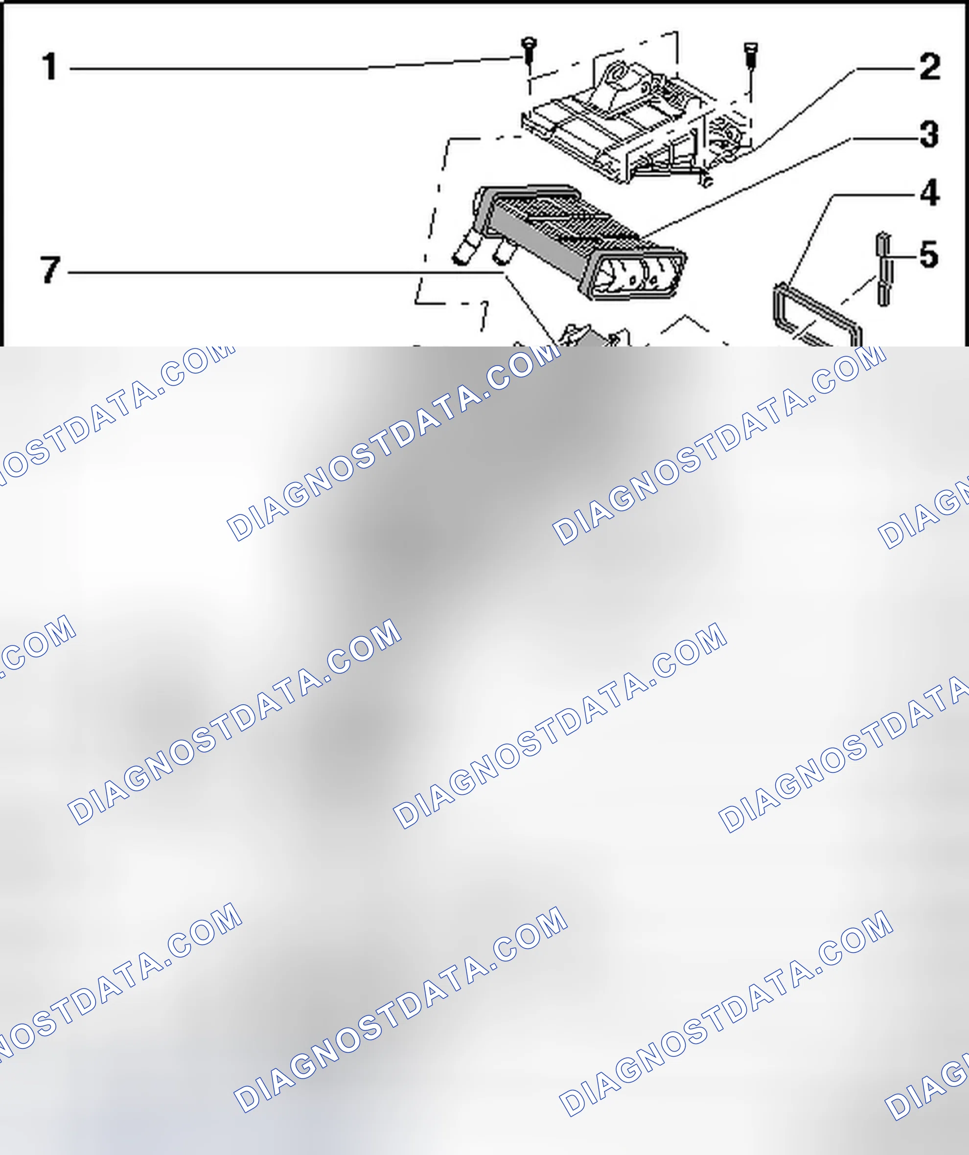 Scheme 164: REAR A/C UNIT