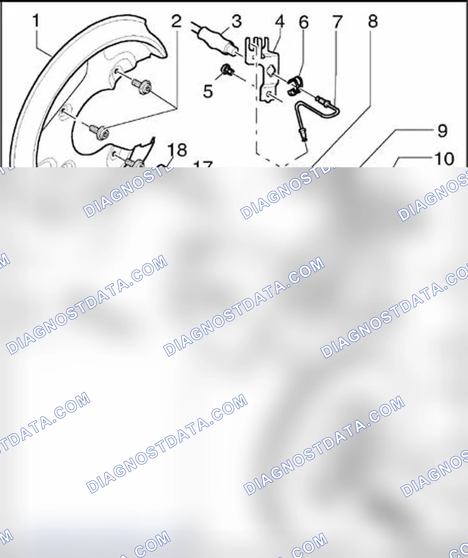 Scheme 53: Front brakes, servicing
