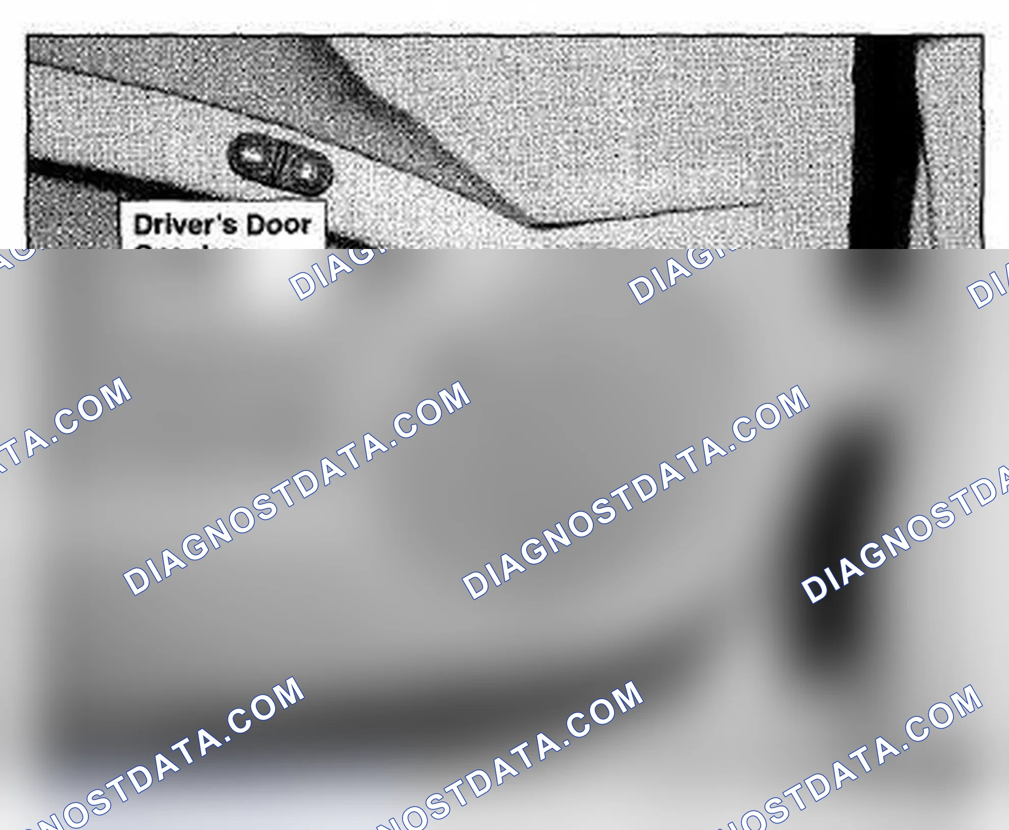Scheme 1141: Driver's Door (Front Passenger's Similar) Component Location (Photo 132)