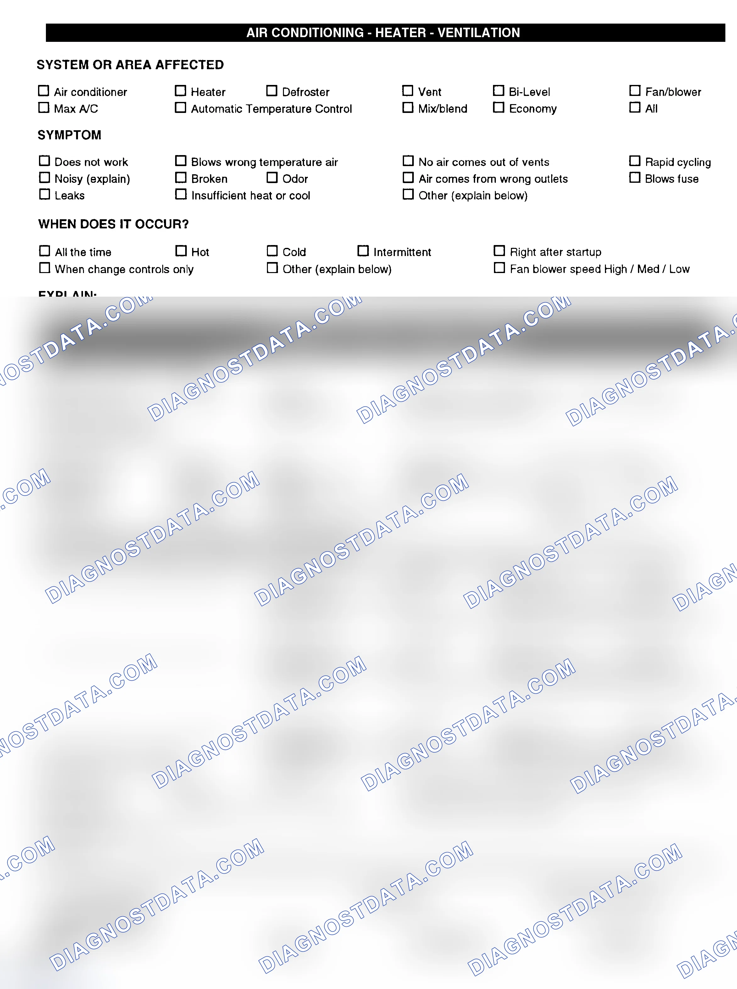 Scheme 4: Symptom Check List - Page 3