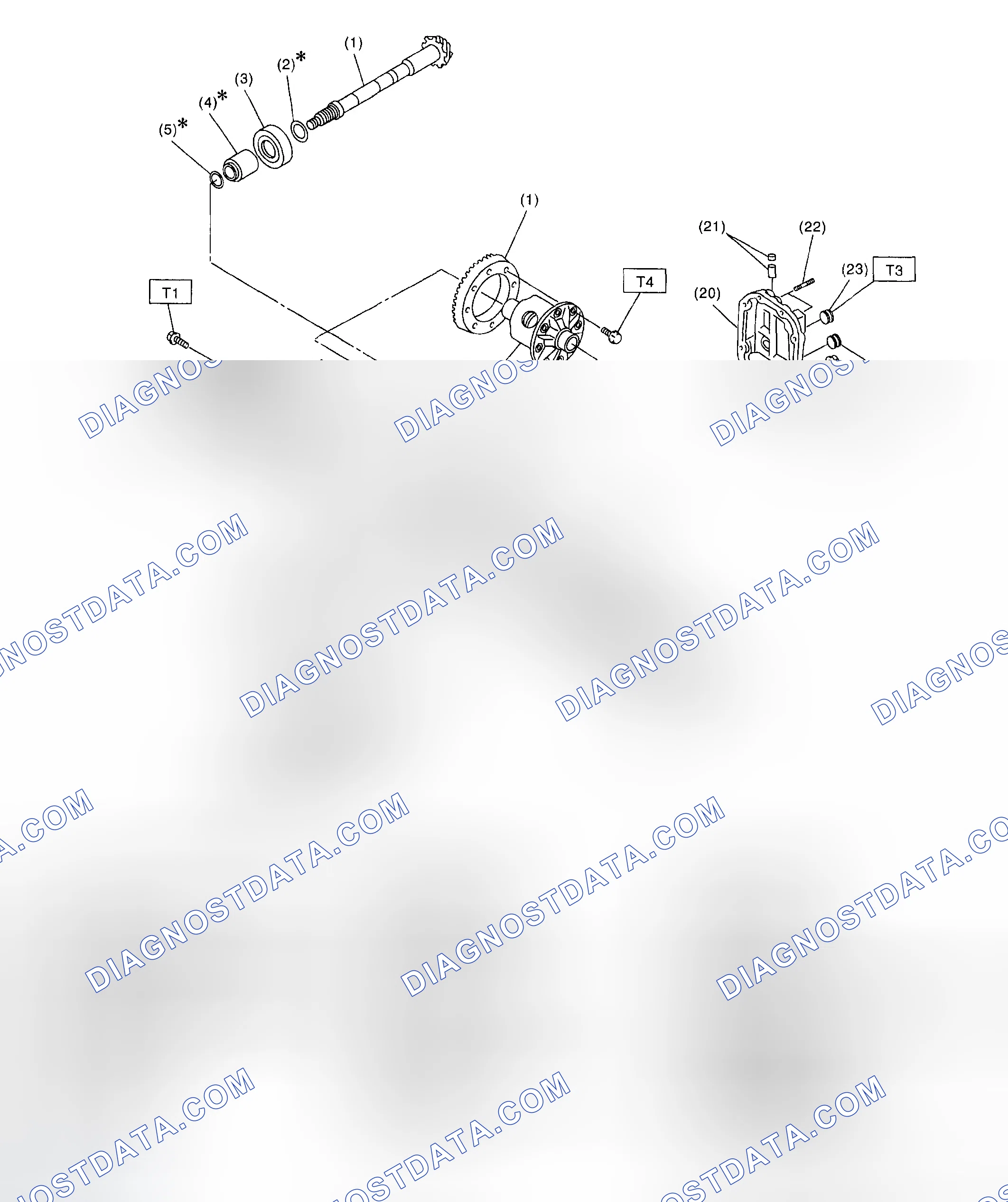 Scheme 96: REAR DIFFERENTIAL WITH LSD