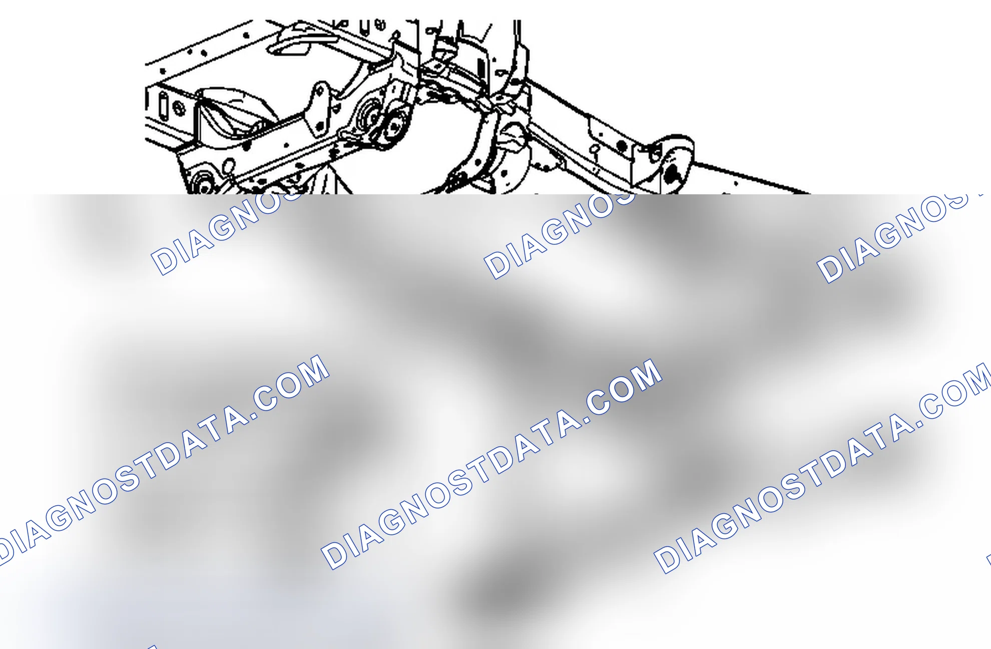 Scheme 13: Transmission Support Crossmember Replacement (2WD 1500 Series)